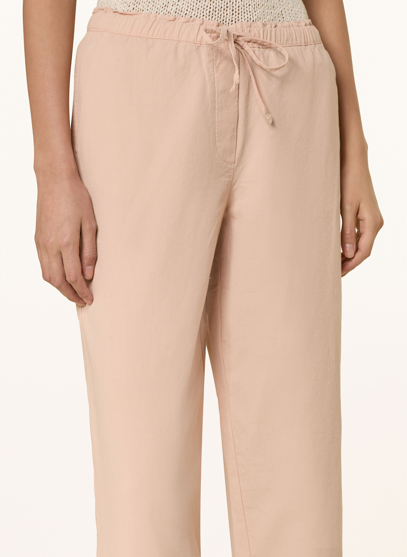Marc O'Polo Pants in jogger style: SALMON