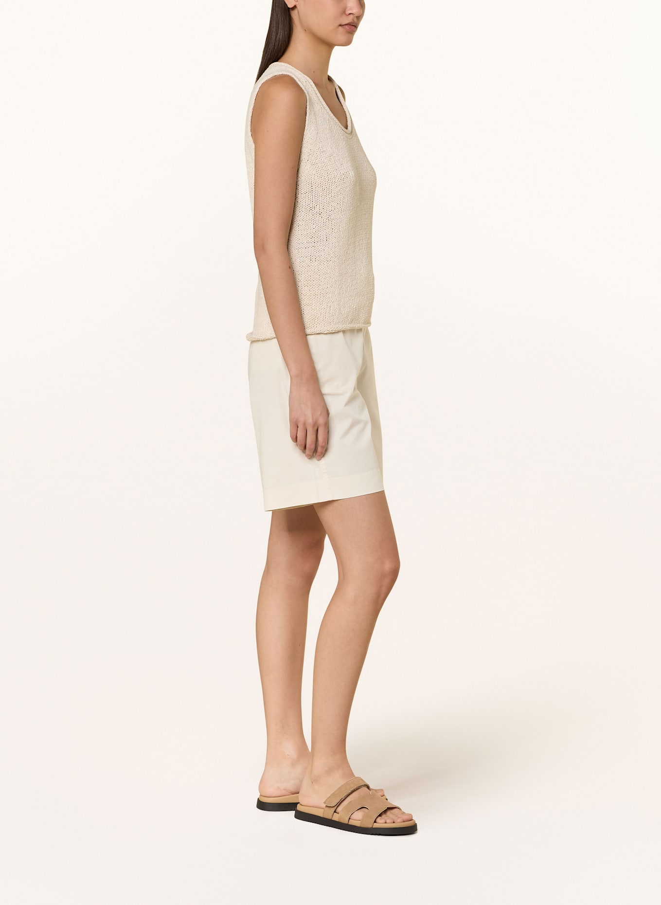Marc O'Polo Shorts: CREME