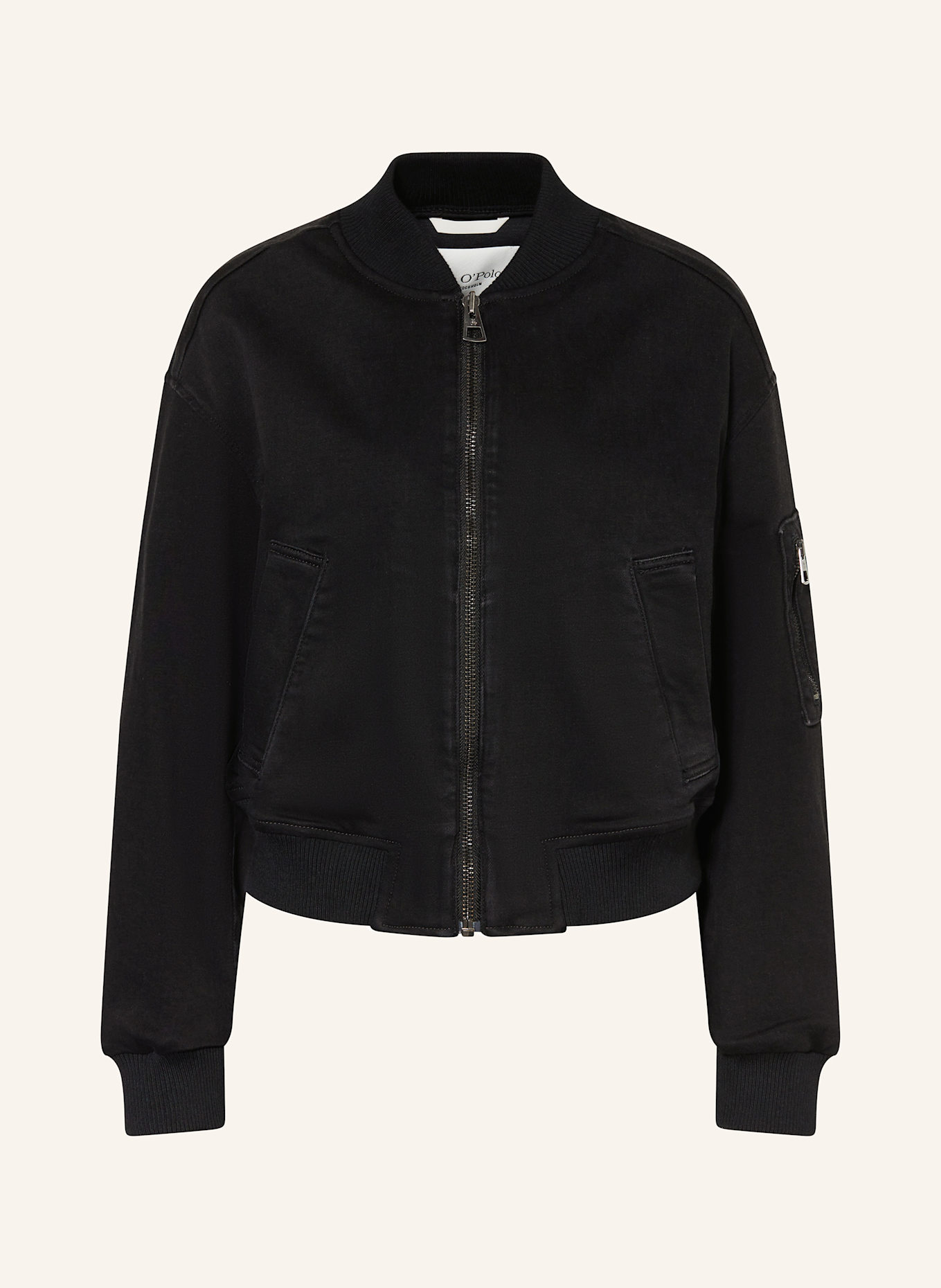 Marc O'Polo Blouson in Jeansoptik, Farbe: SCHWARZ (Bild 1)