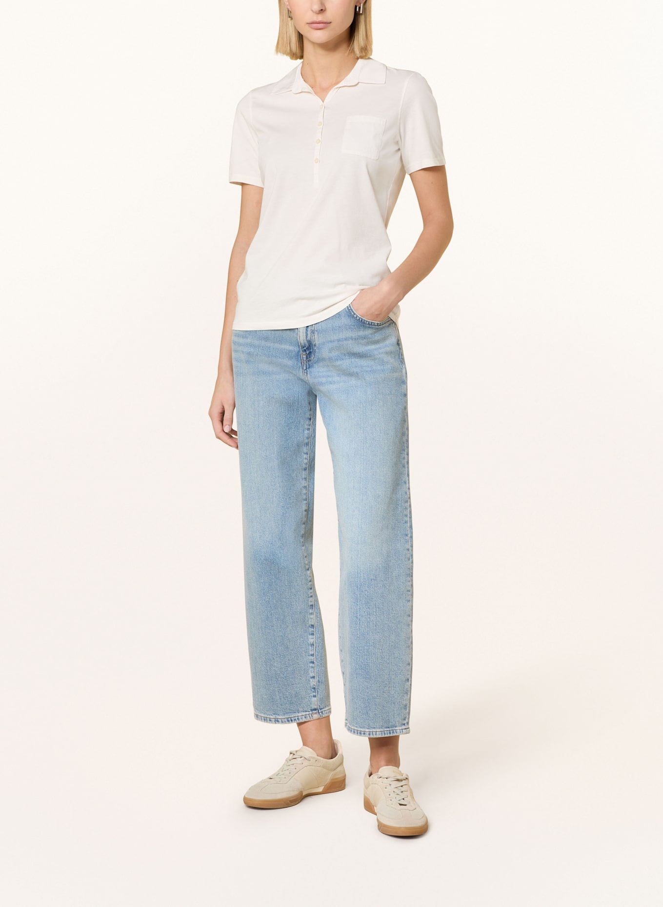 Marc O'Polo Jersey polo shirt: WHITE