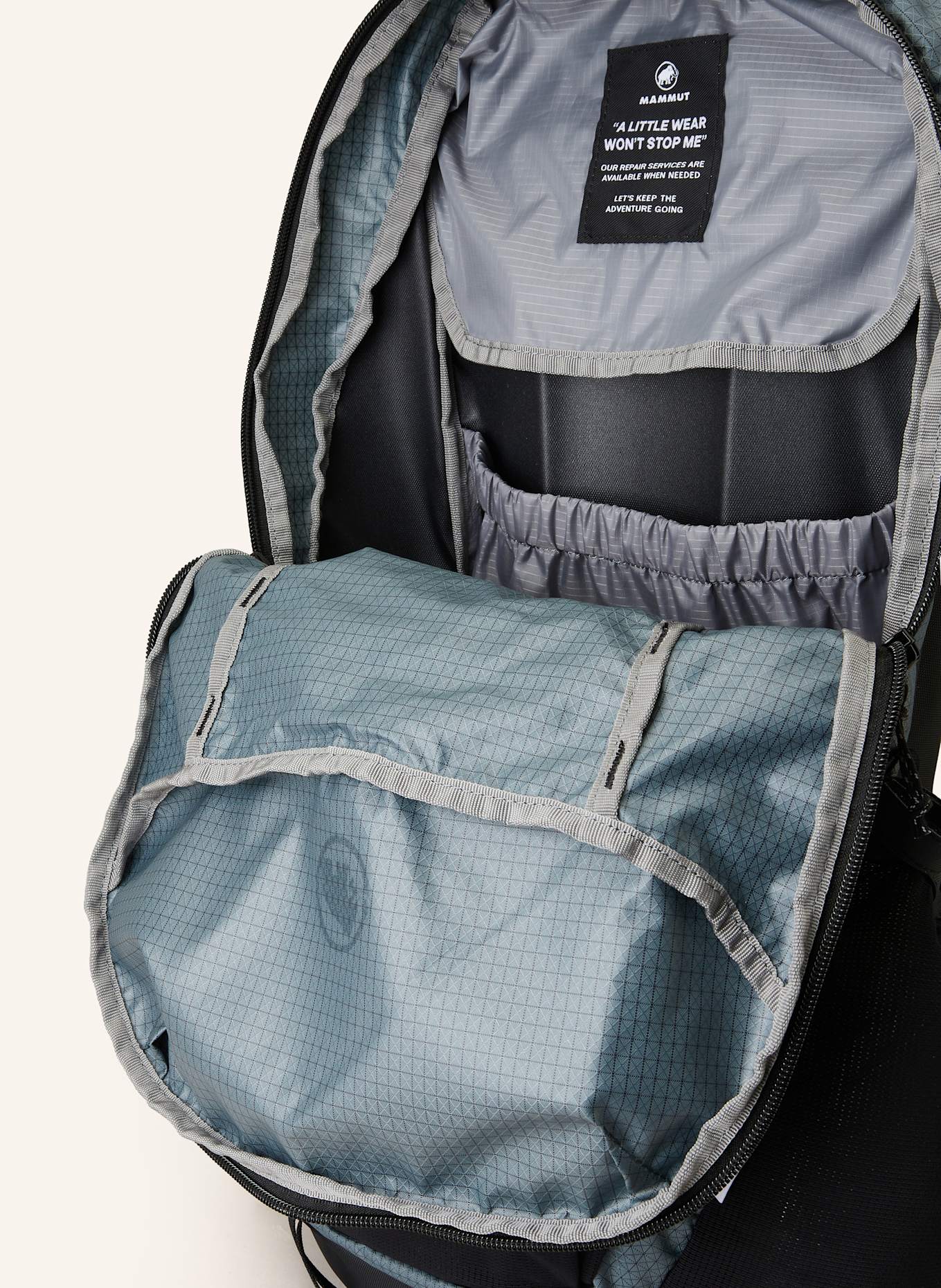 MAMMUT Rucksack DUCAN 22 l, Farbe: GRAU/ SCHWARZ (Bild 3)