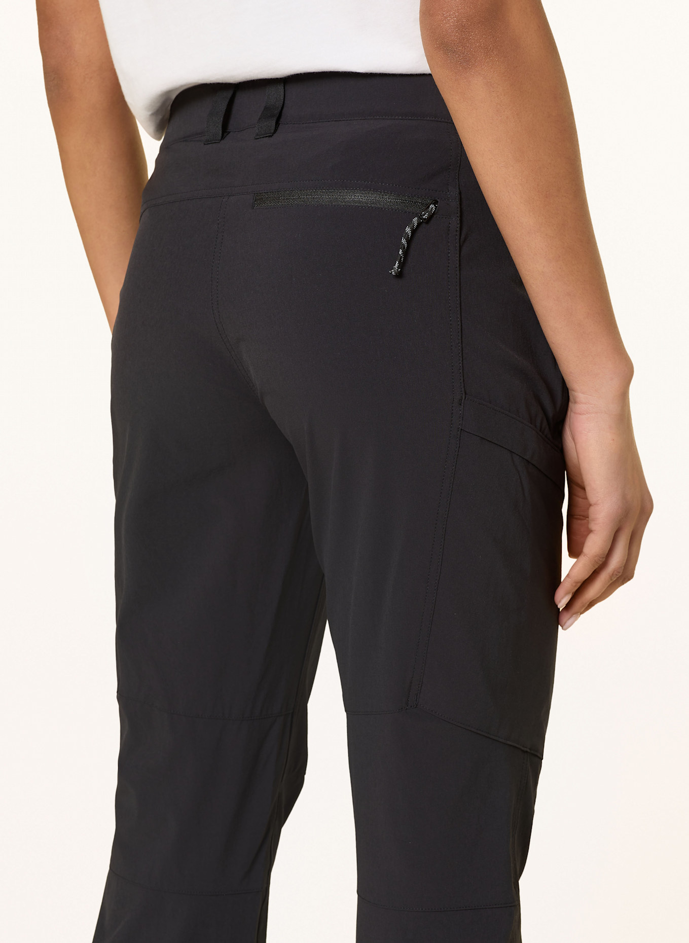 MAMMUT Zip-off kalhoty RUNBOLD IV ZIP OFF: ČERNÁ