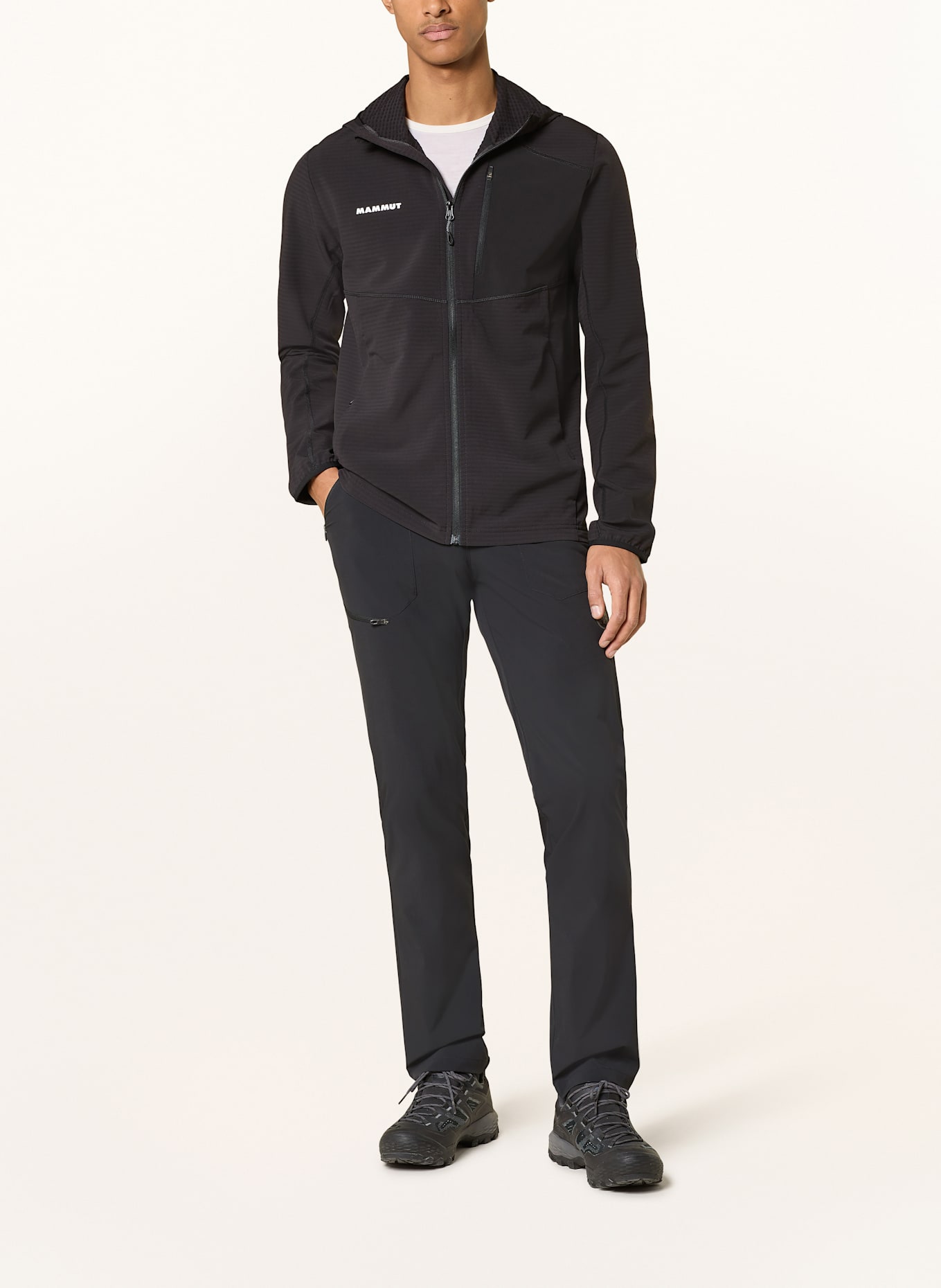 MAMMUT Funktionsjacke MADRIS LIGHT: SCHWARZ