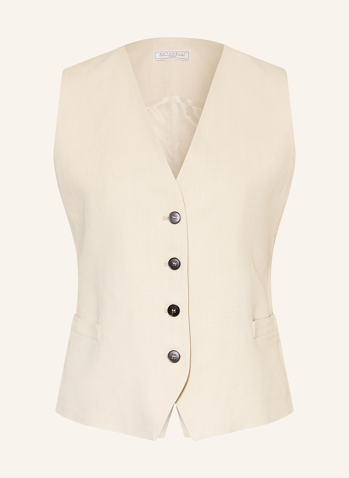 ANTONELLI firenze Blazerweste IUMICINO, Farbe: BEIGE (Bild 1)