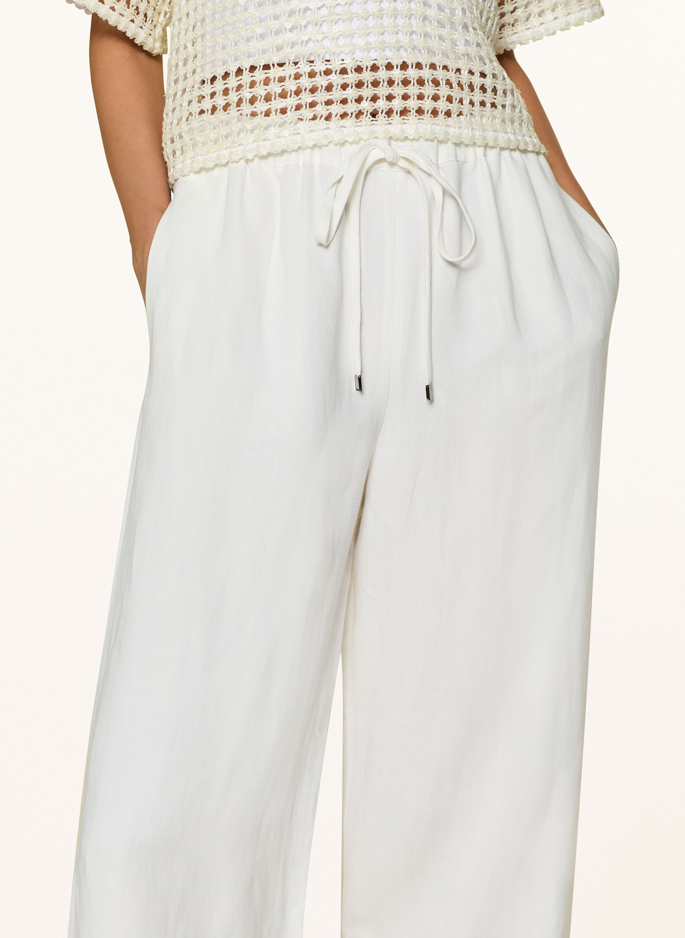 ANTONELLI firenze 7/8-Hose SVEZIA: WEISS