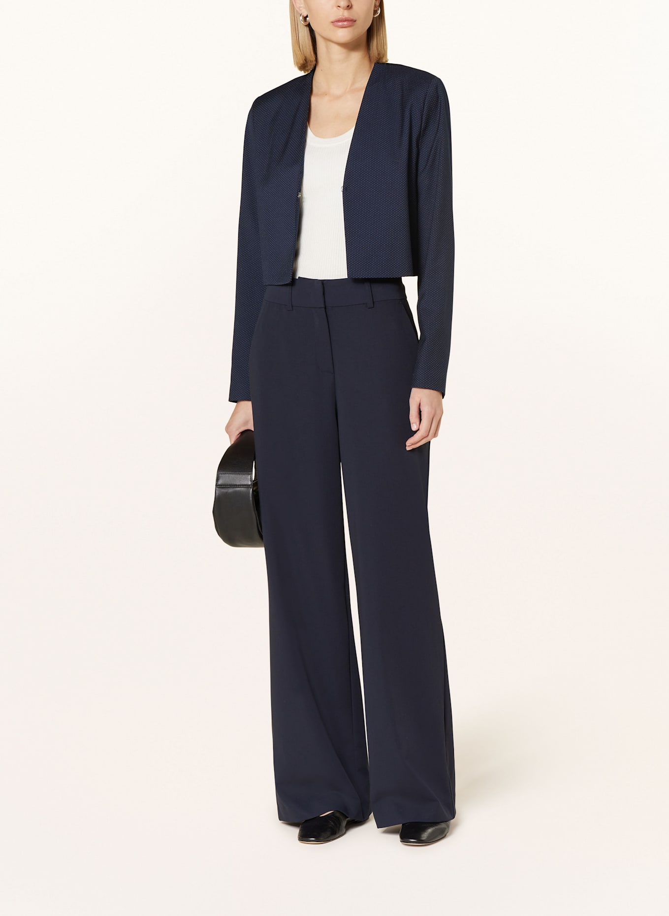 s.Oliver BLACK LABEL Kastenjacke: DUNKELBLAU