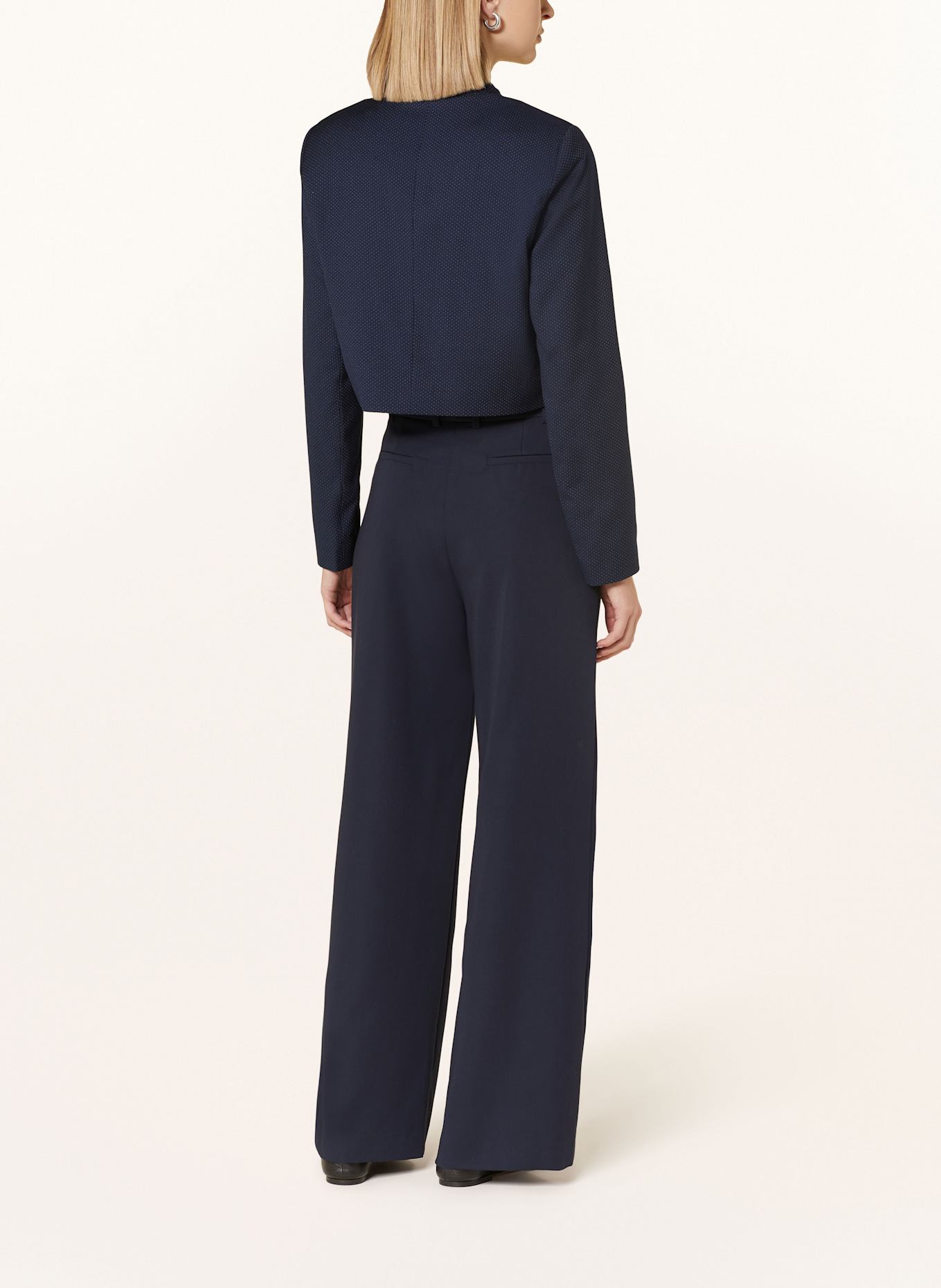 s.Oliver BLACK LABEL Kastenjacke: DUNKELBLAU