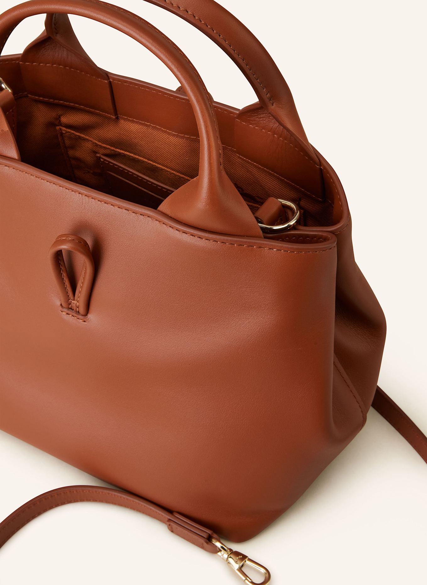LONGCHAMP Handtasche LE ROSEAU: DUNKELORANGE