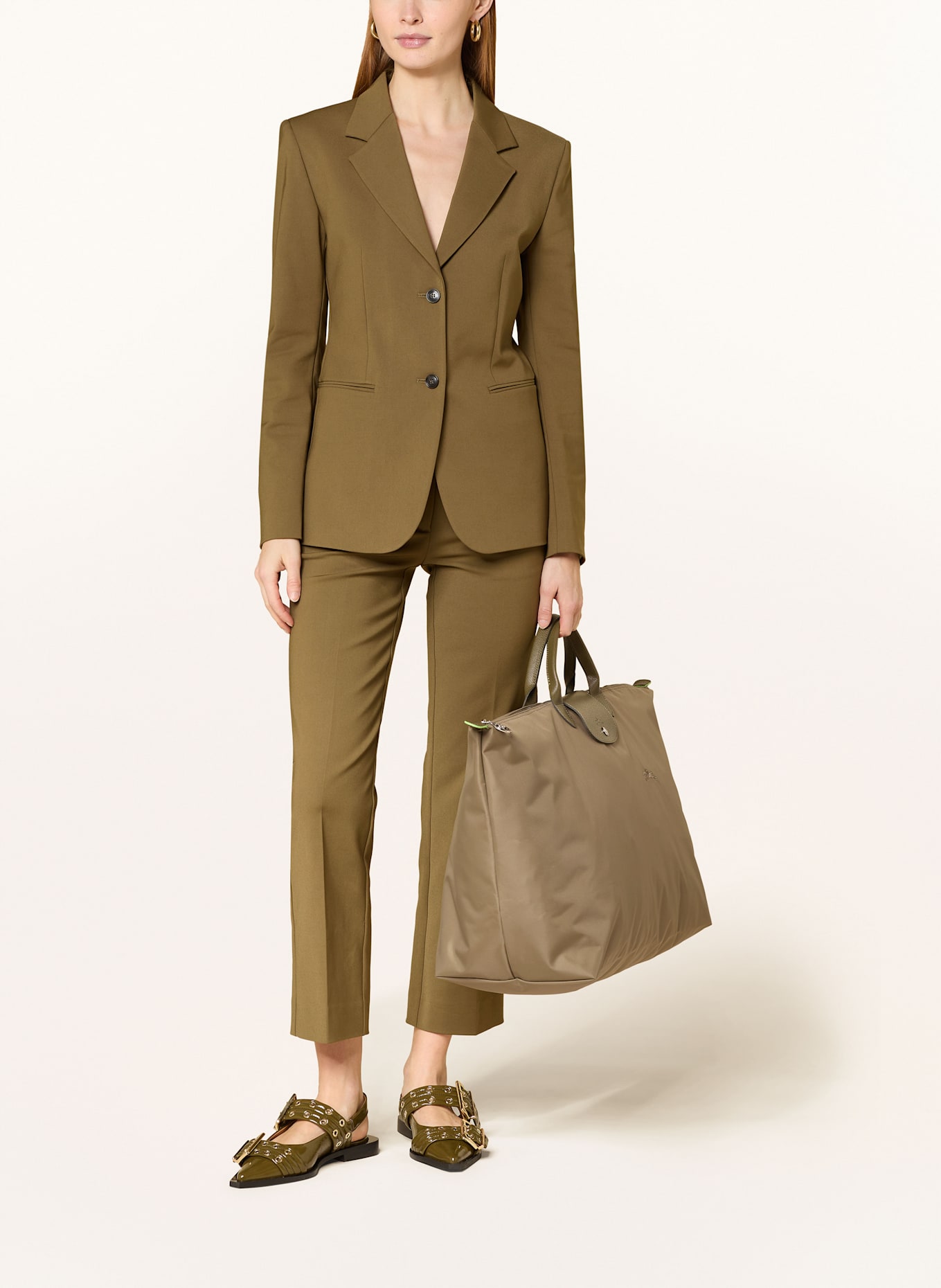 LONGCHAMP Weekender LE PLIAGE M: KHAKI