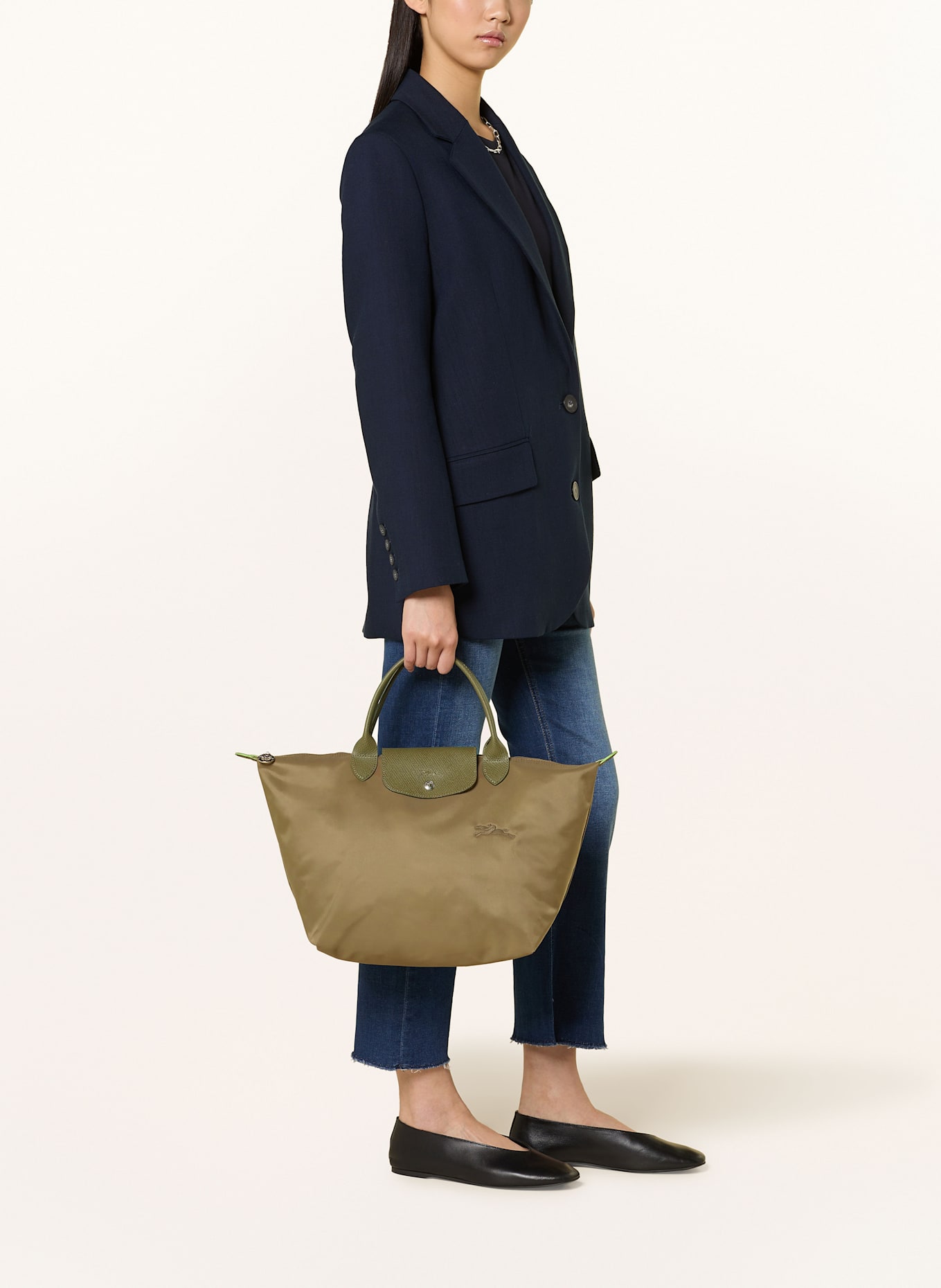 LONGCHAMP Handtasche LE PLIAGE M: KHAKI