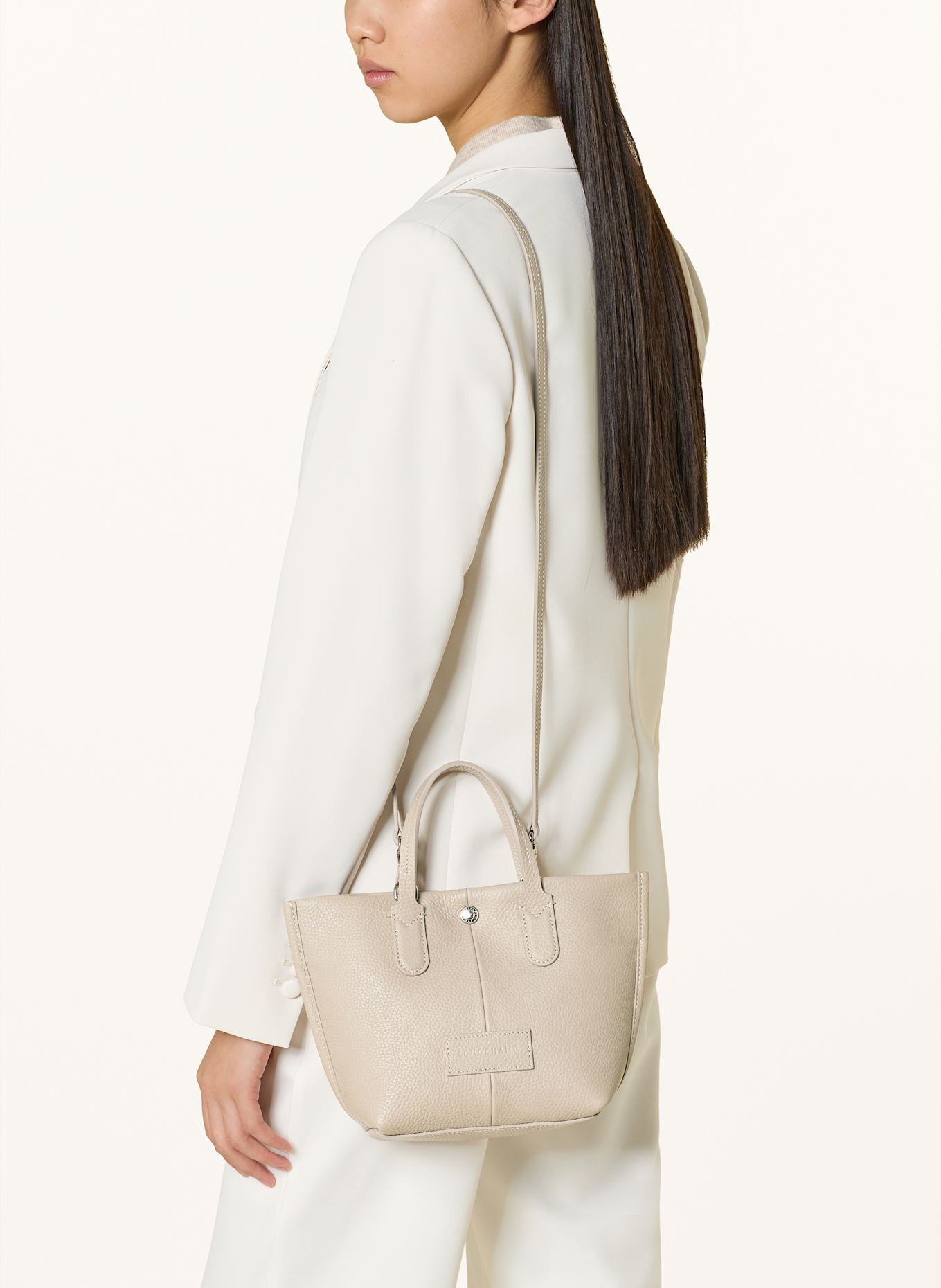 LONGCHAMP Handtasche ESSENTIAL XS: HELLGRAU