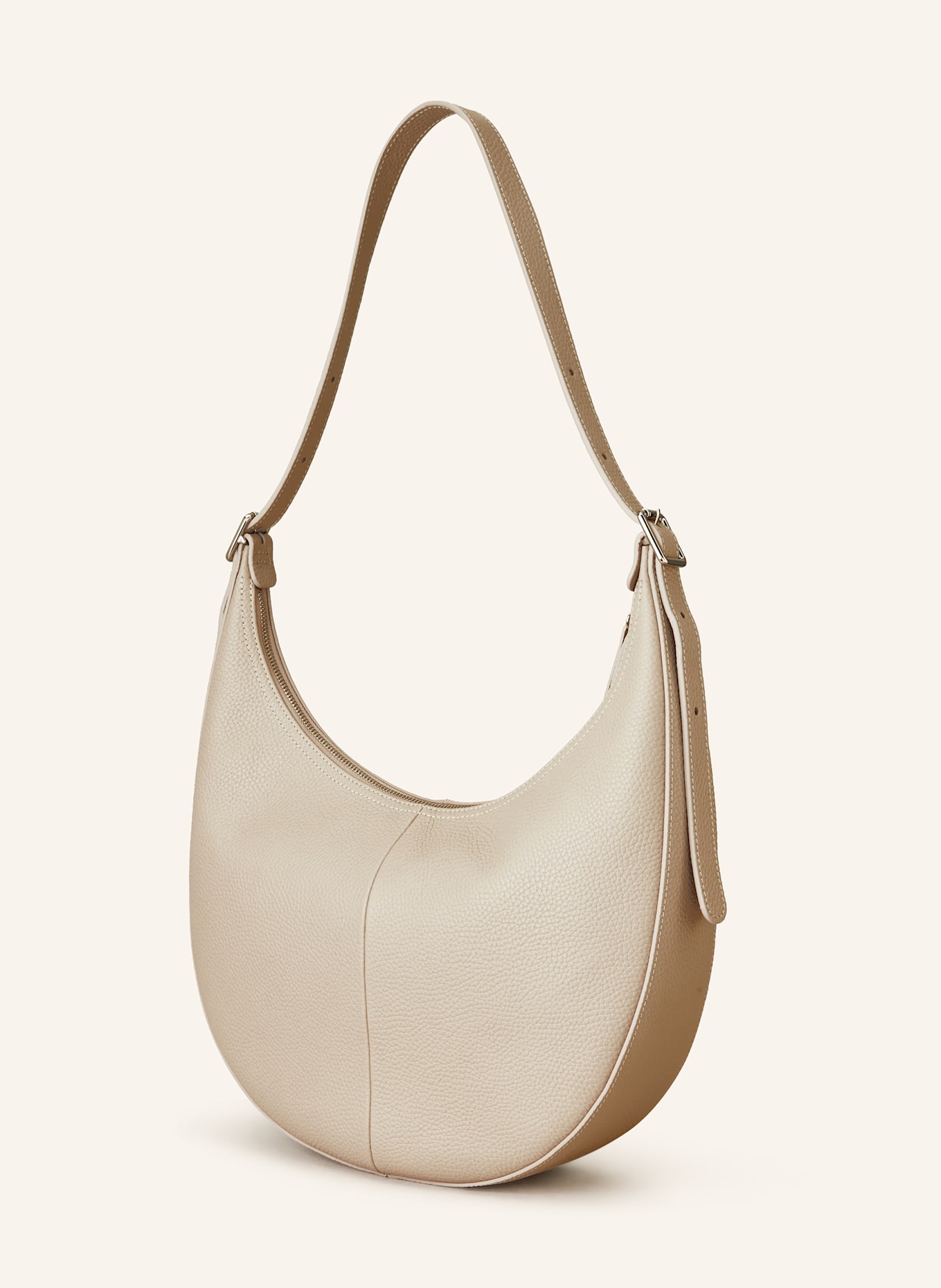 LONGCHAMP Schultertasche ESSENTIAL LARGE: HELLGRAU