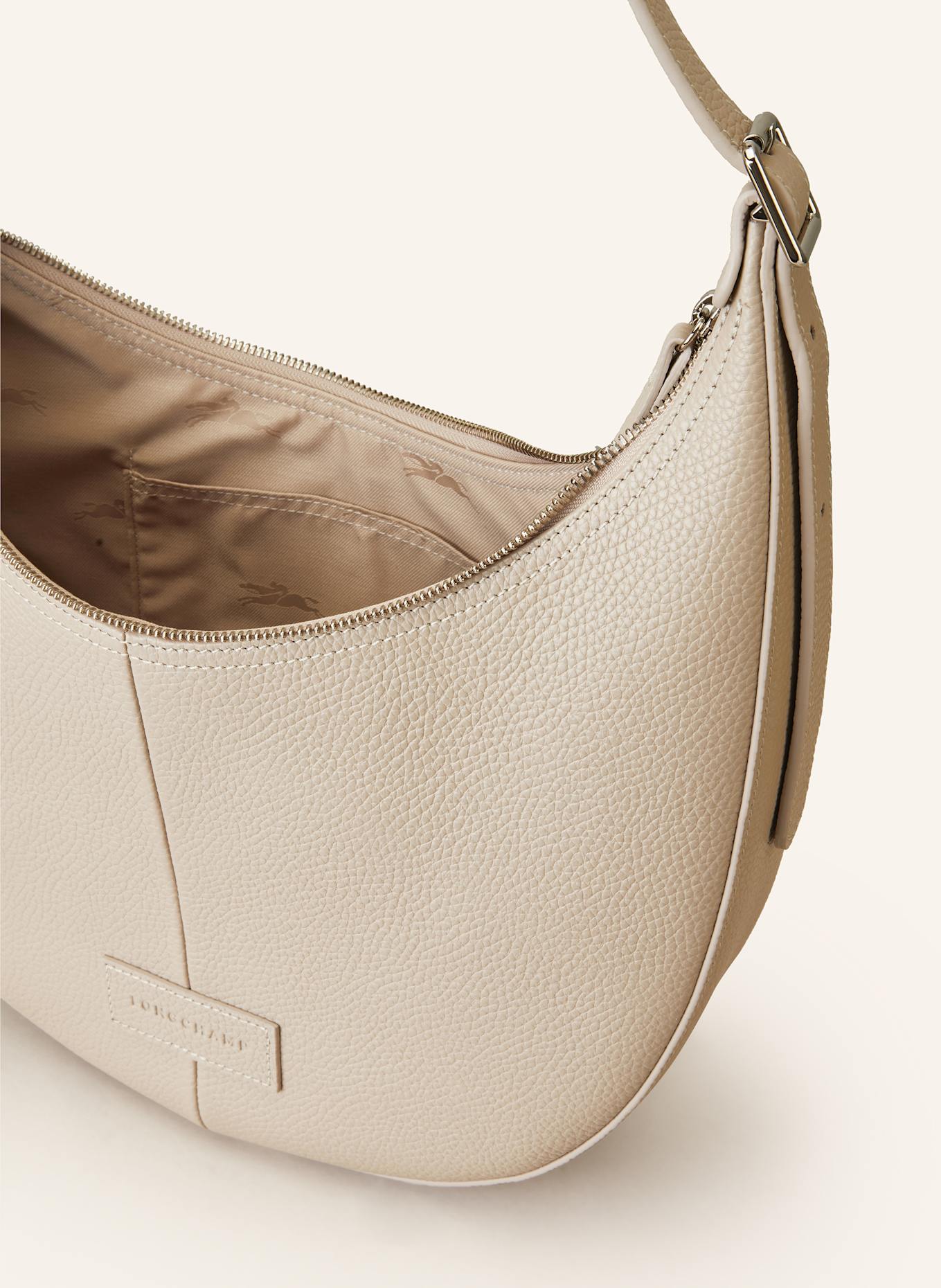 LONGCHAMP Schultertasche ESSENTIAL LARGE: HELLGRAU