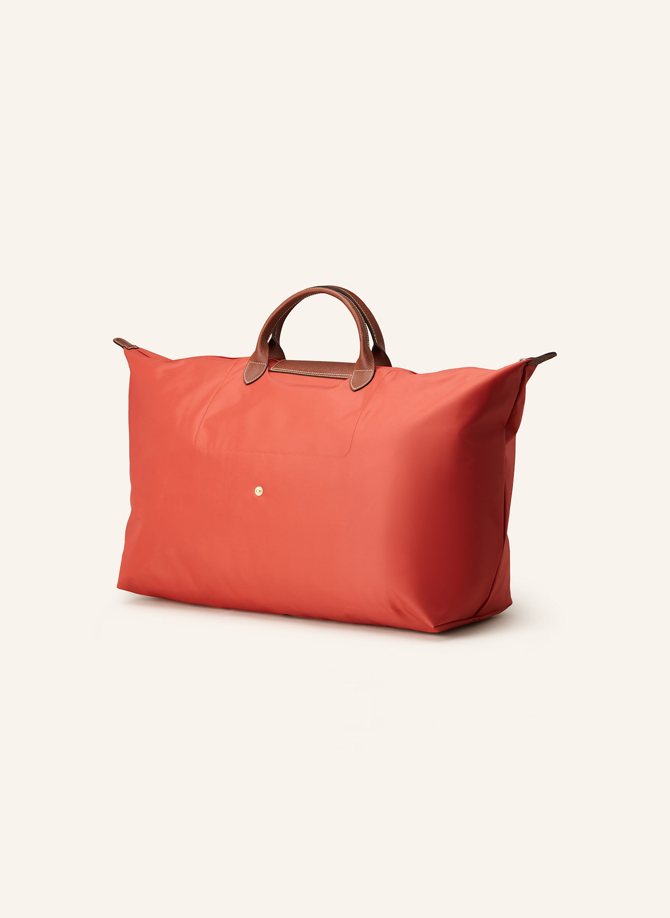 LONGCHAMP Reisetasche LE PLIAGE XL: ROT/ BRAUN