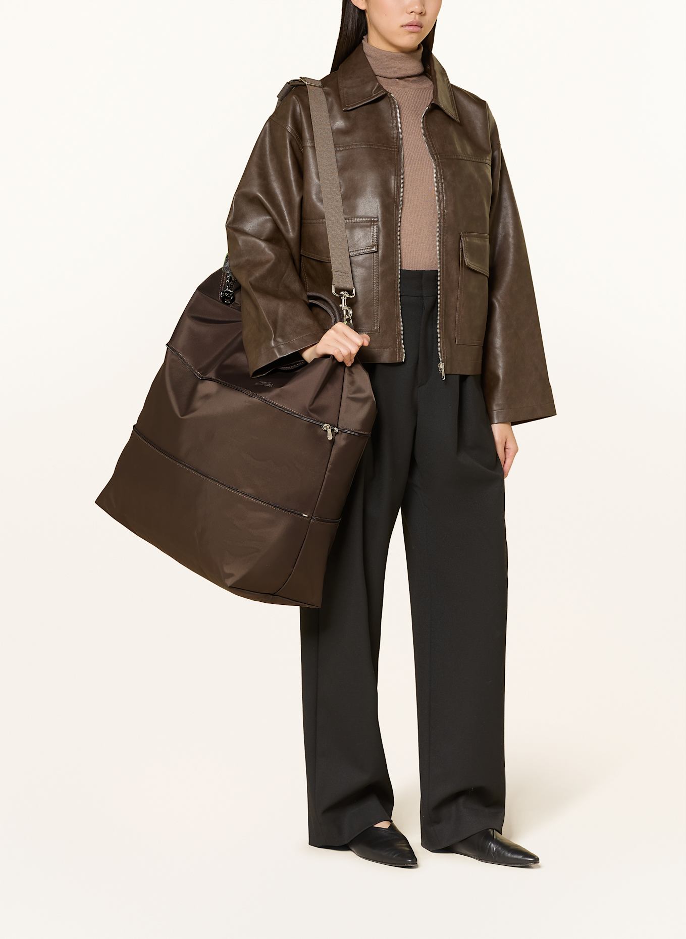 LONGCHAMP Reisetasche LE PLIAGE: TAUPE