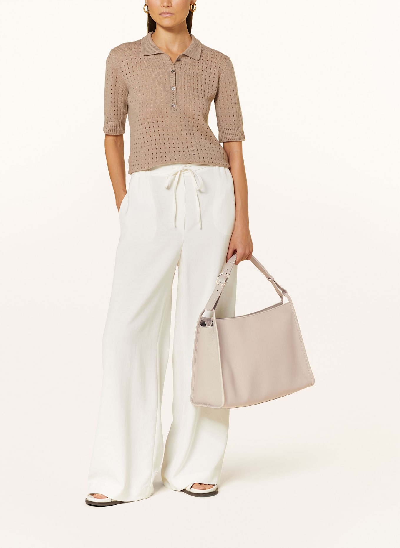 LONGCHAMP Schultertasche LE FOULONNE: TAUPE