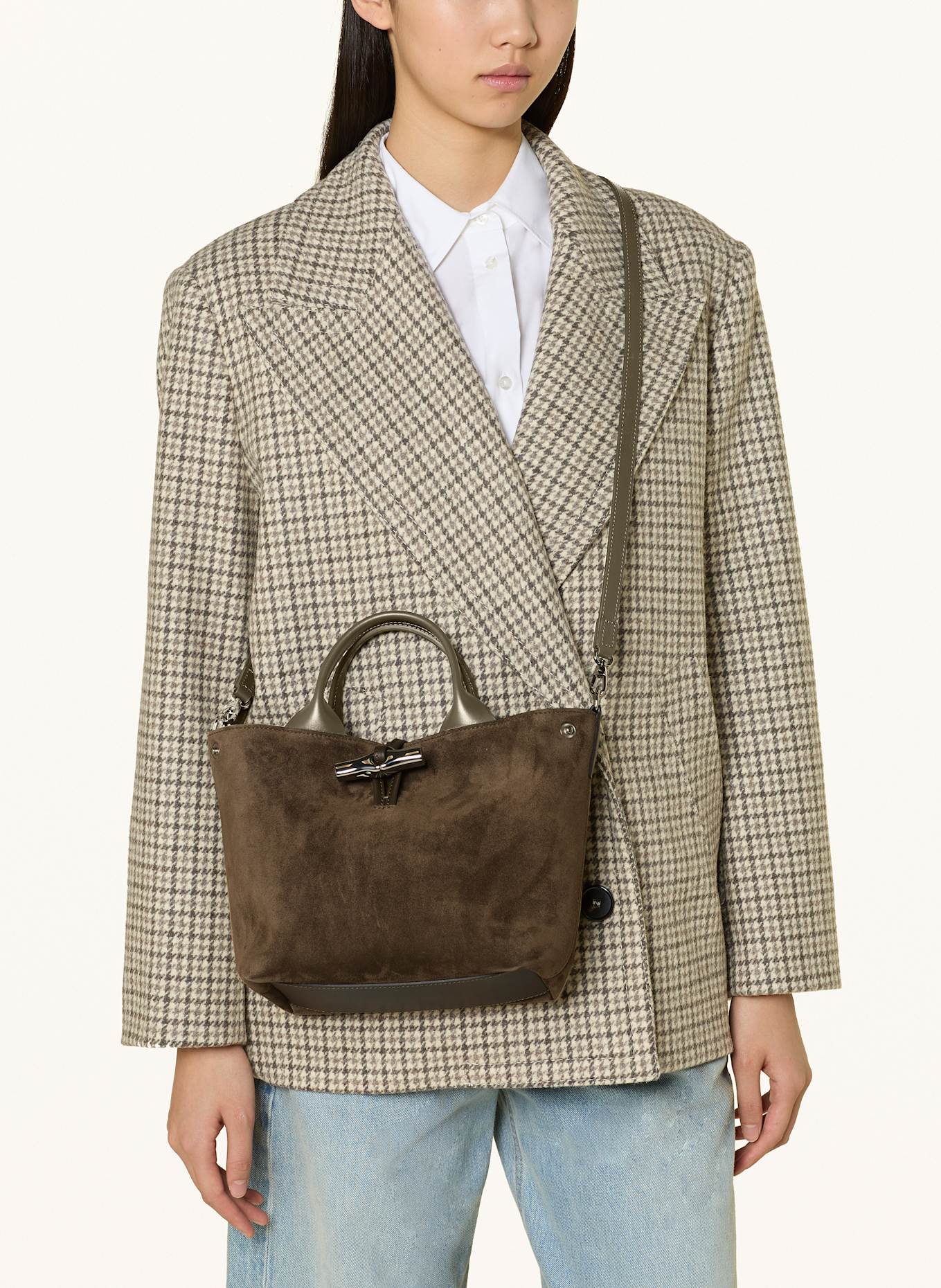 LONGCHAMP Handtasche LE ROSEAU SMALL: OLIV