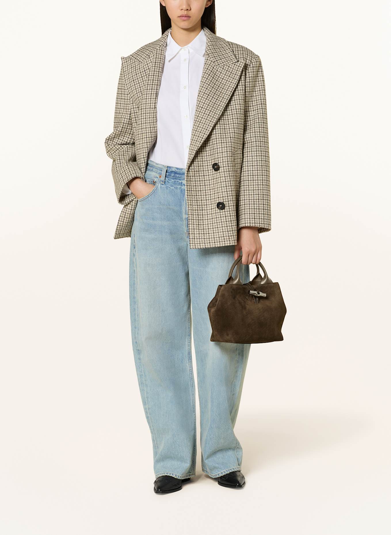 LONGCHAMP Handtasche LE ROSEAU SMALL: OLIV