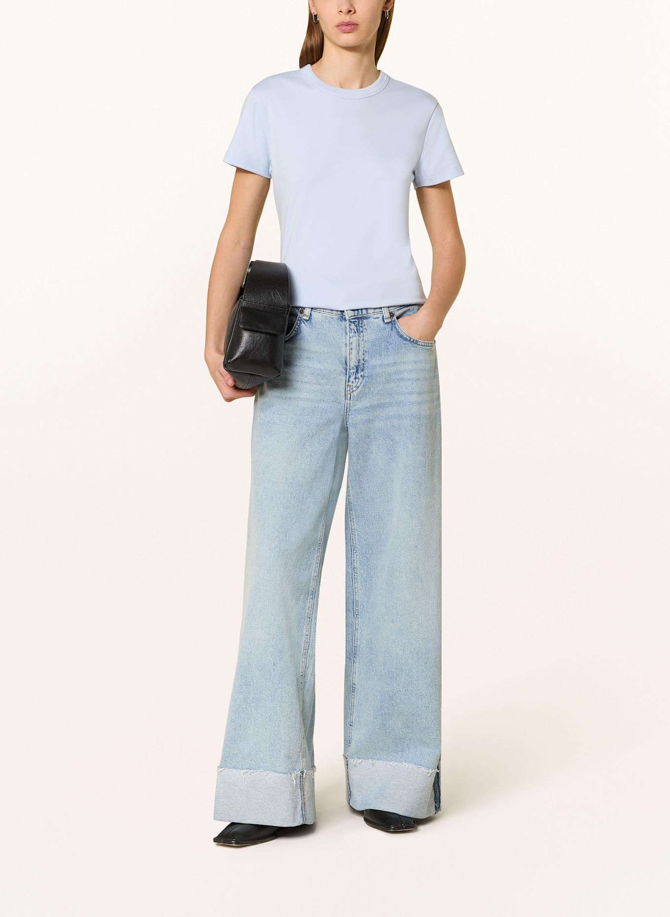 OPUS T-Shirt SAMUN: HELLBLAU