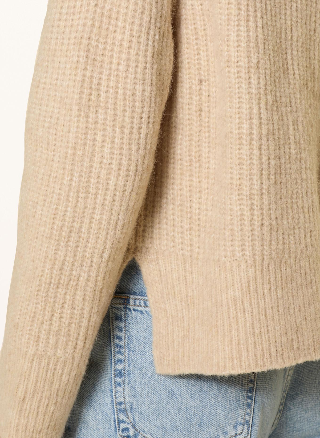 OPUS Sweter POLONDA: BEŻOWY