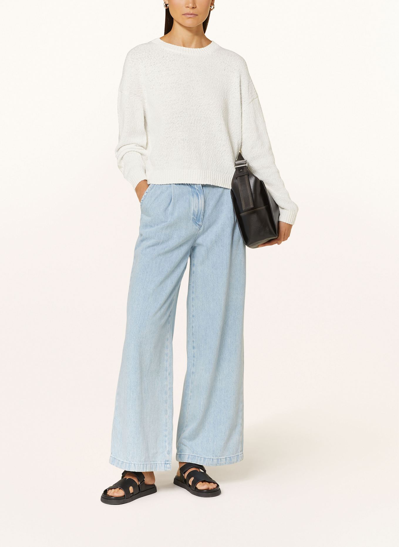 Marc O'Polo DENIM Pullover: WEISS