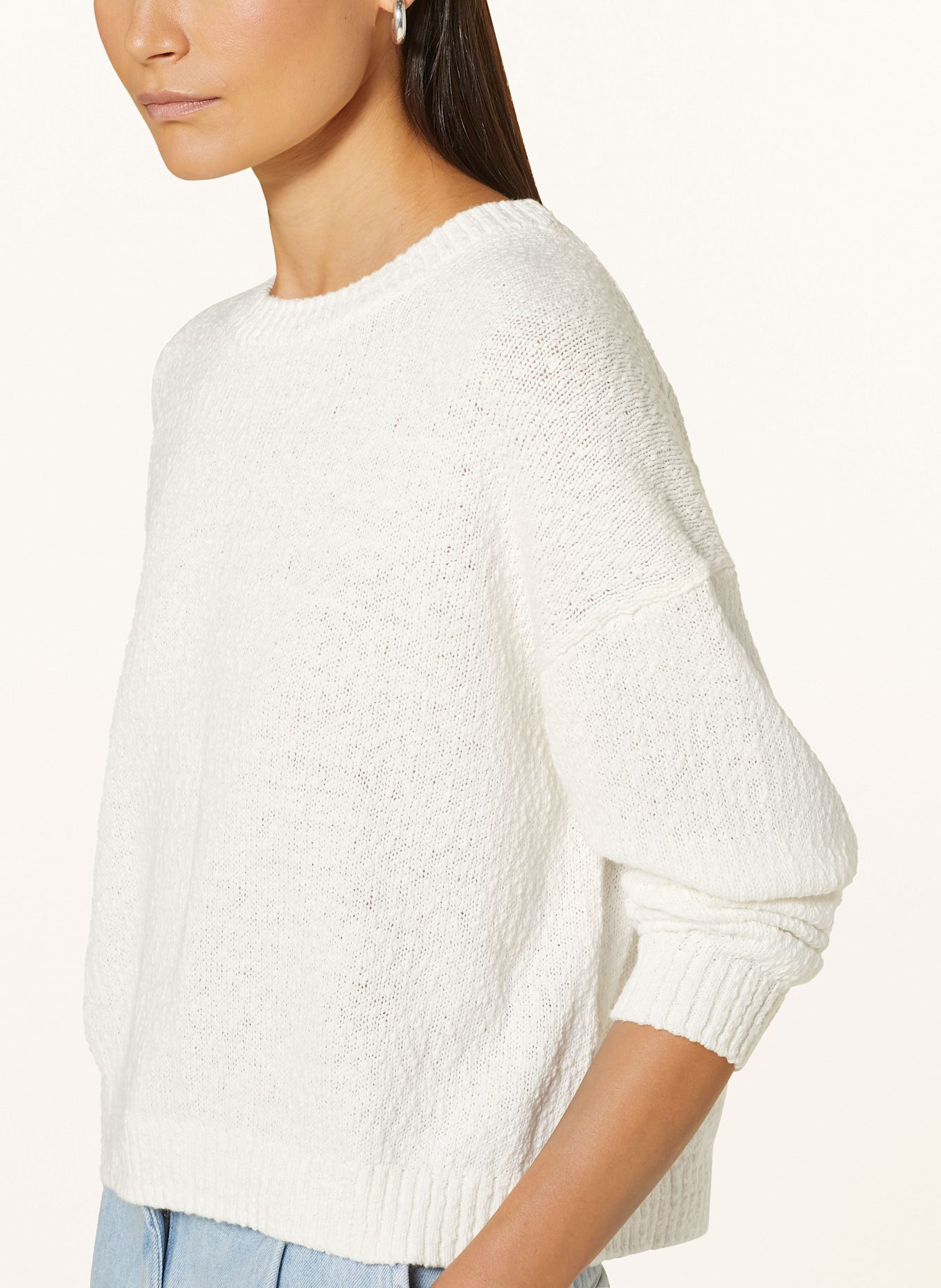 Marc O'Polo DENIM Pullover: WEISS