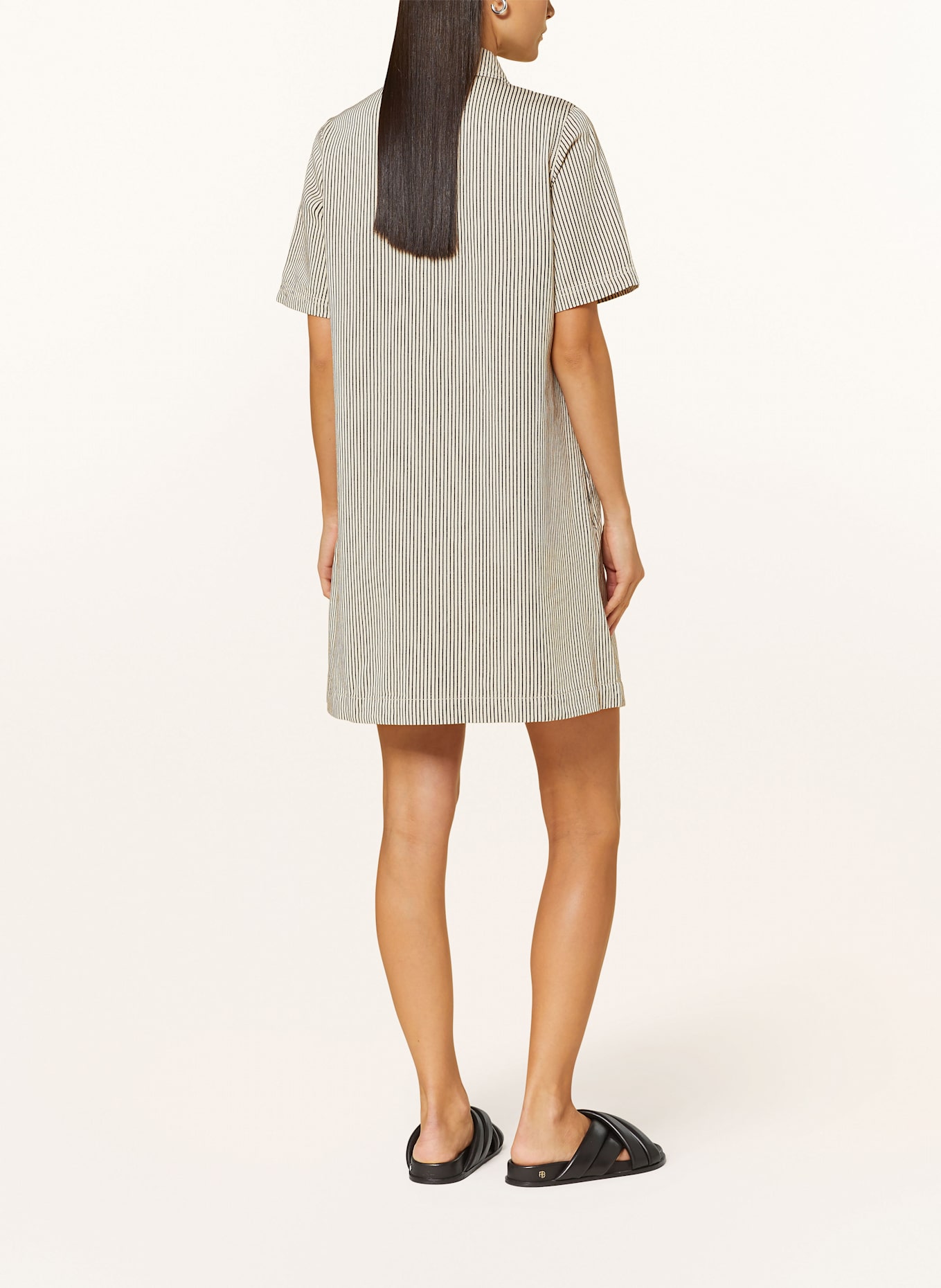 Marc O'Polo DENIM Sukienka koszulowa: BEŻOWY / CZARNY