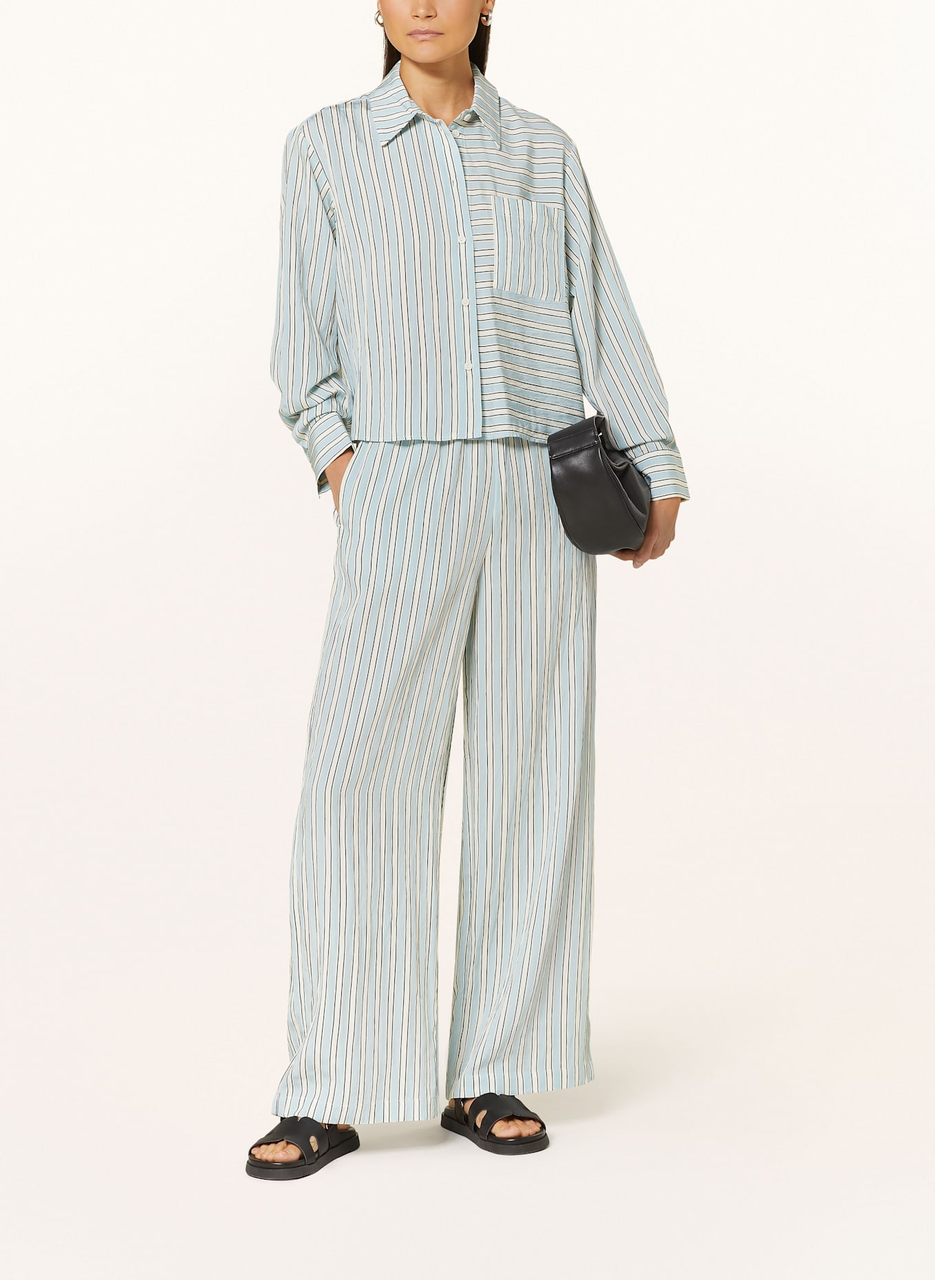 Marc O'polo Clsc DENIM Wide leg trousers: office-accessories men polo-shirts caps mats