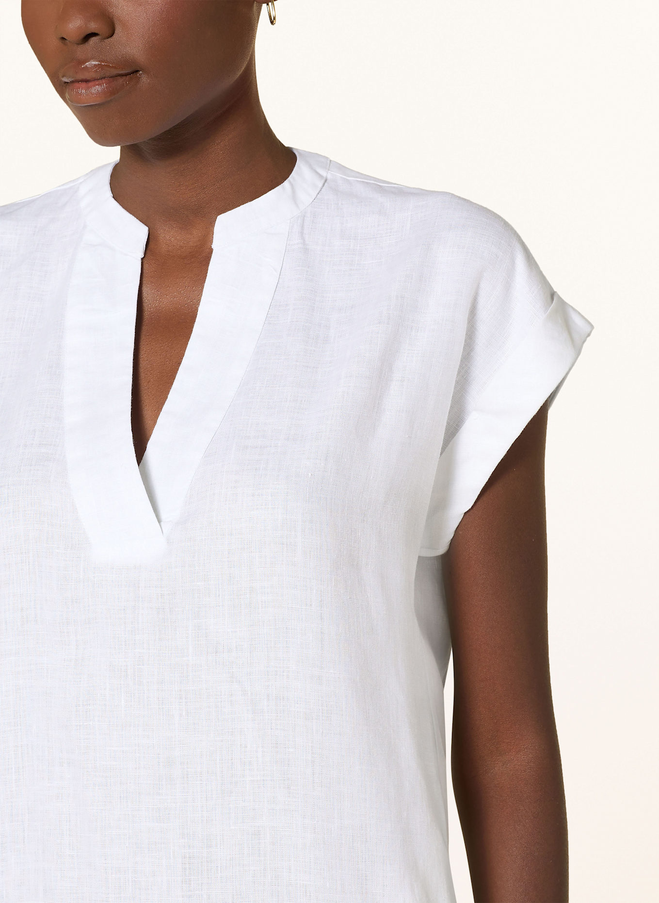 lilienfels Linen tunic, Color: WHITE (Image 4)