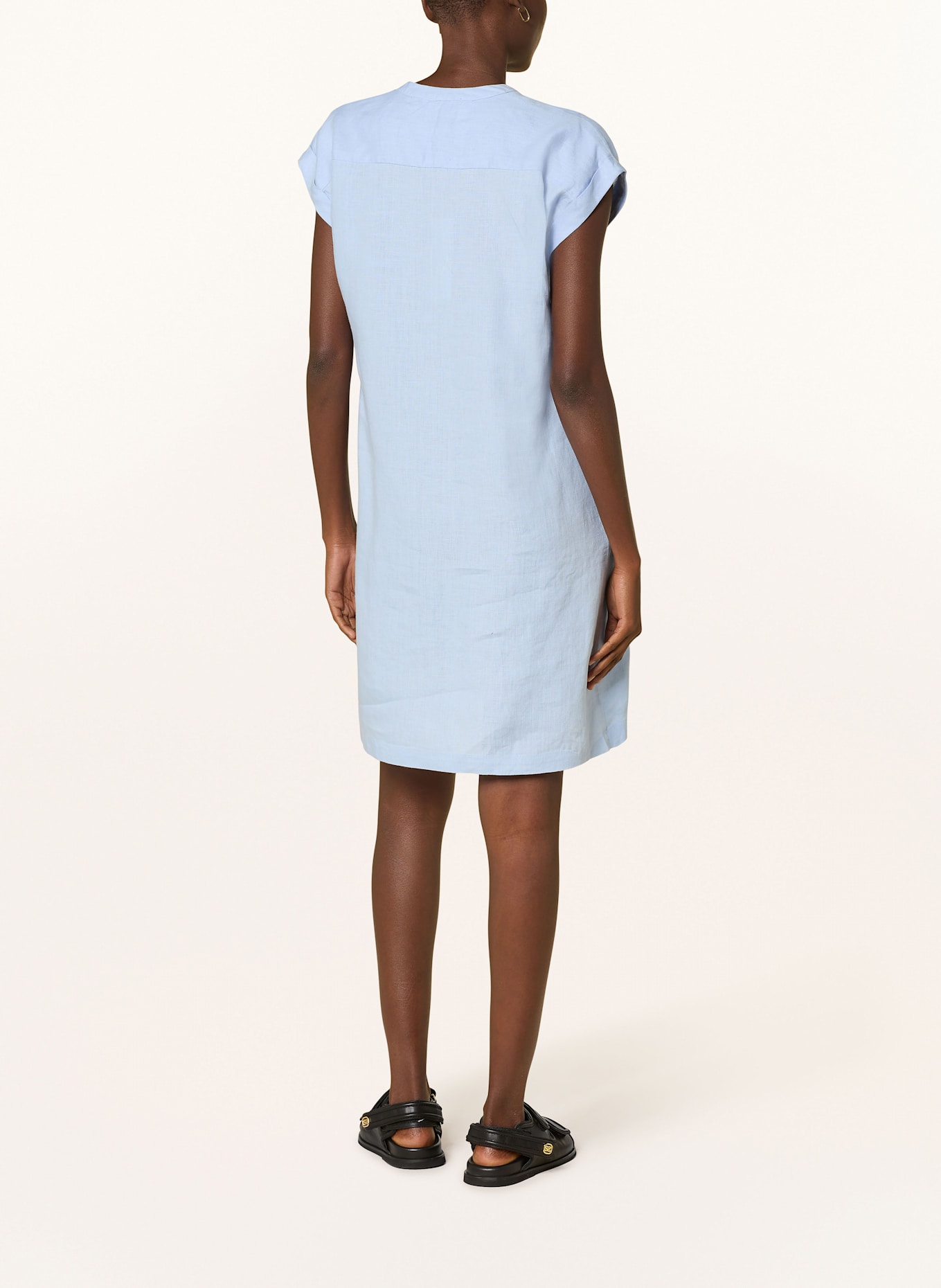 lilienfels Leinentunika: HELLBLAU