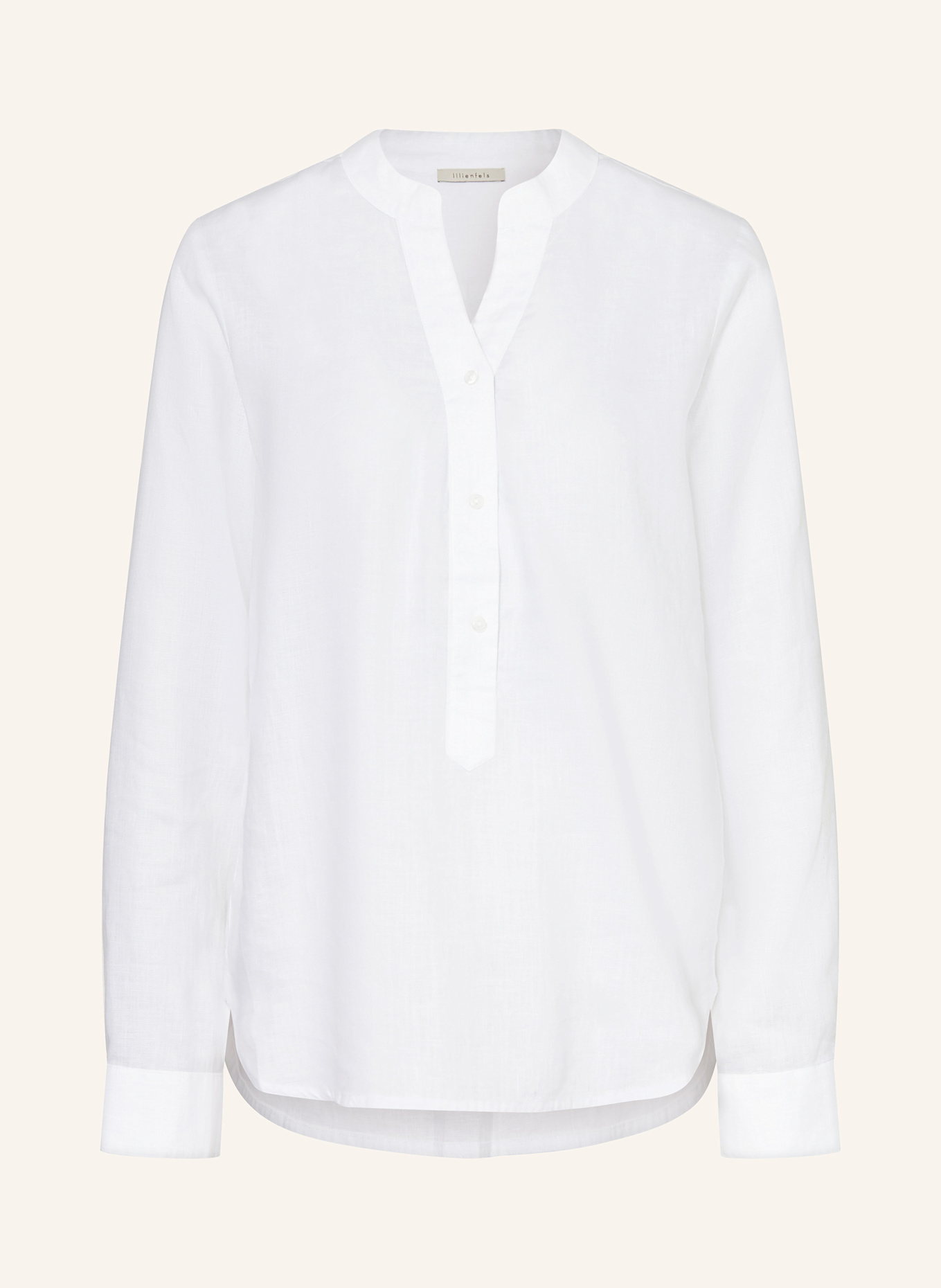 lilienfels Linen blouse, Color: WHITE (Image 1)