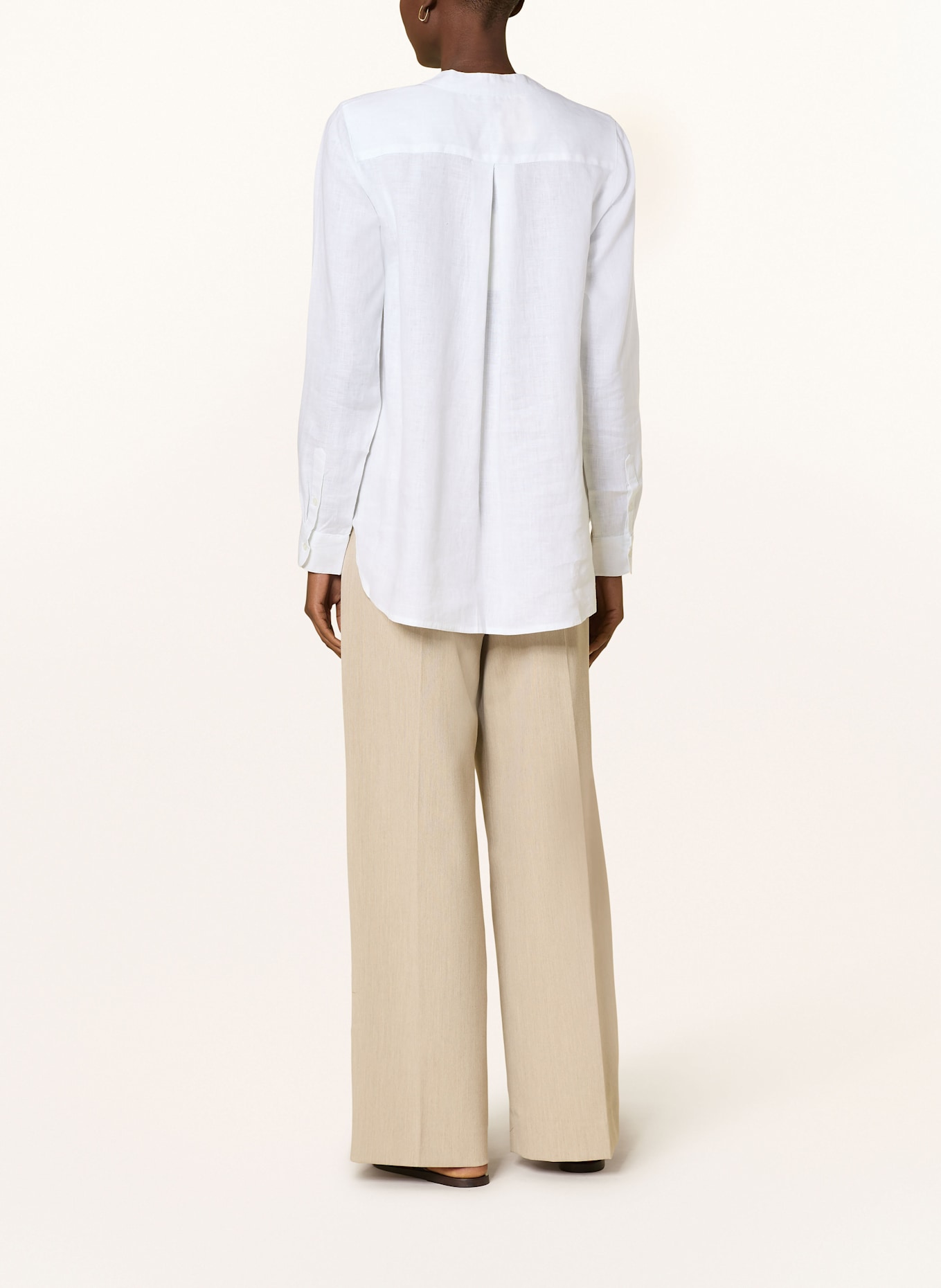 lilienfels Linen blouse, Color: WHITE (Image 3)