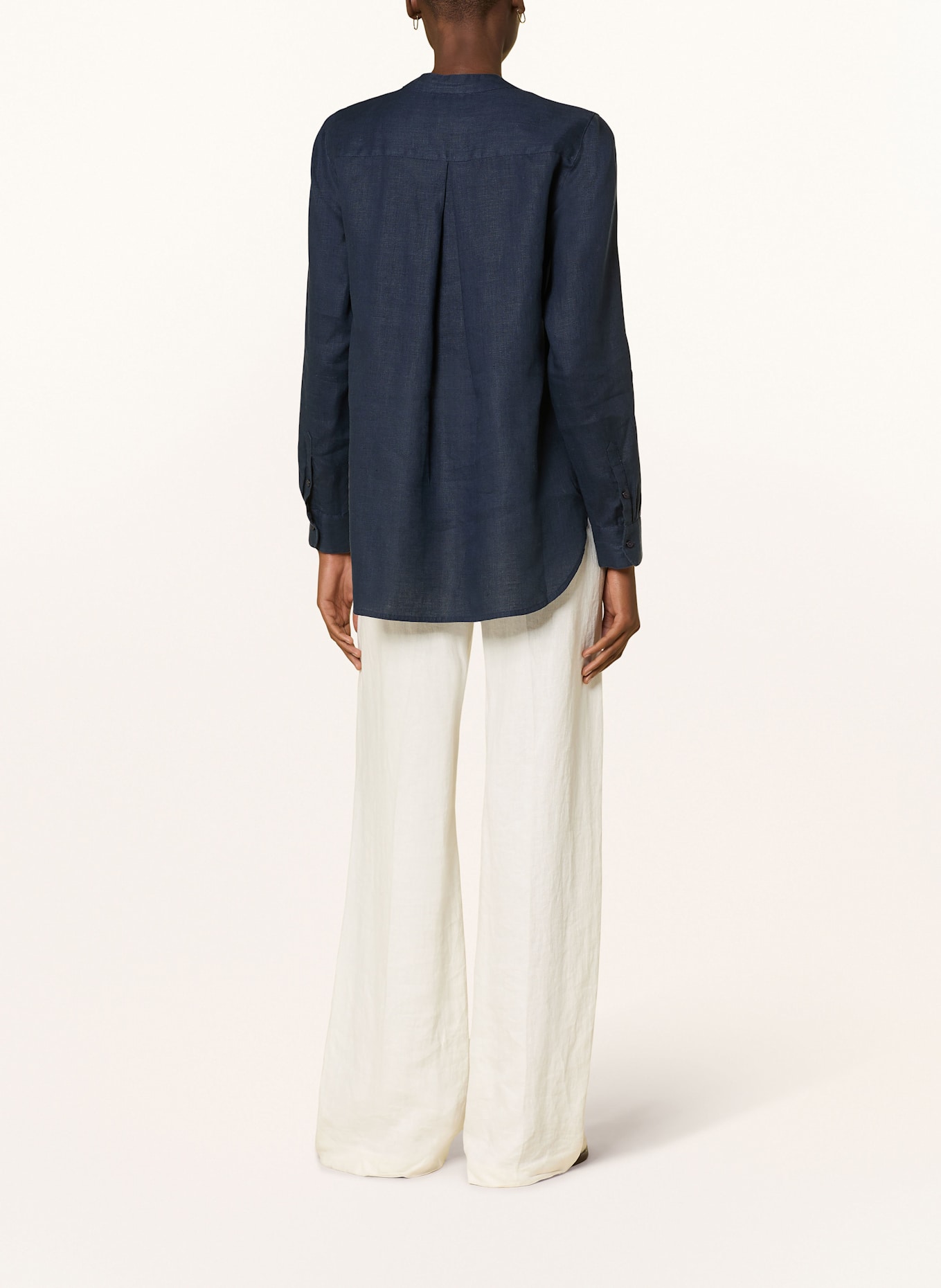 lilienfels Leinenbluse: DUNKELBLAU