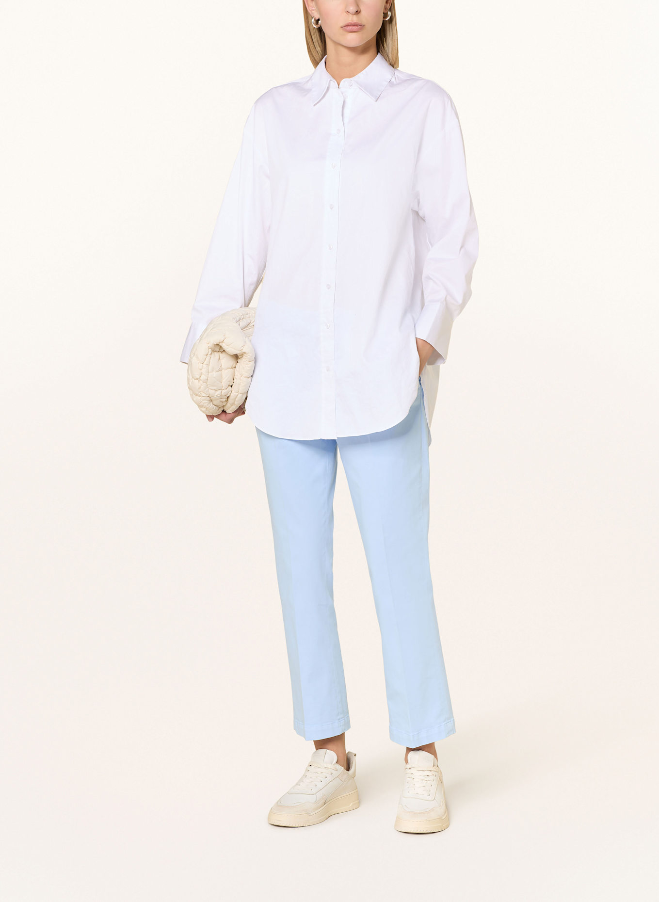 RAFFAELLO ROSSI 7/8-Hose DORAIN: HELLBLAU