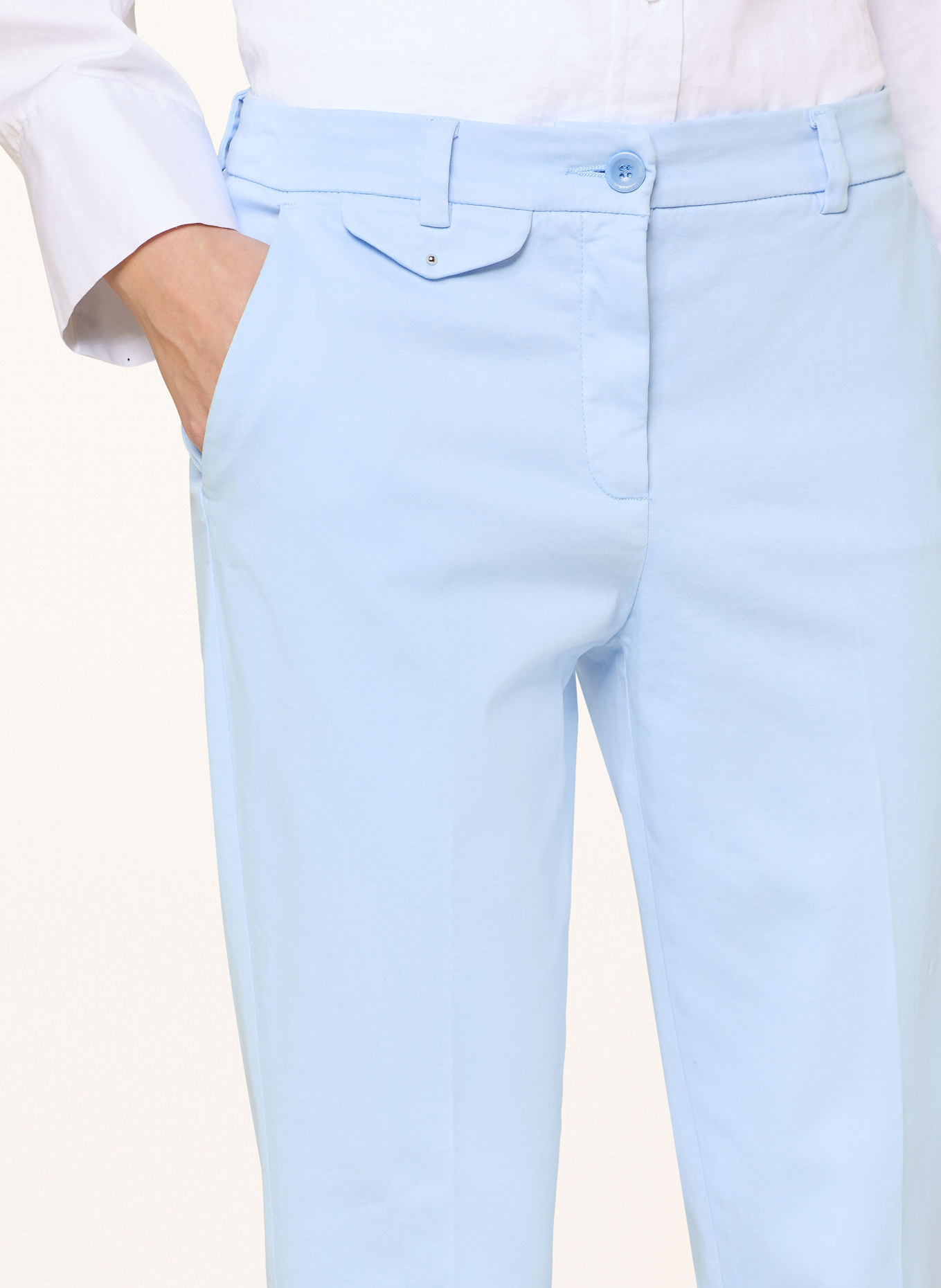 RAFFAELLO ROSSI 7/8-Hose DORAIN: HELLBLAU