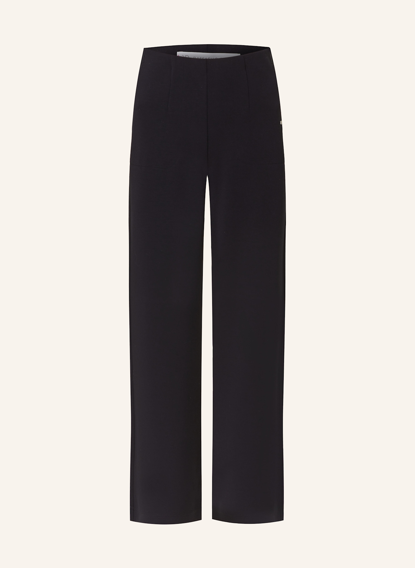 RAFFAELLO ROSSI VIKA jersey Marlene trousers: DARK BLUE