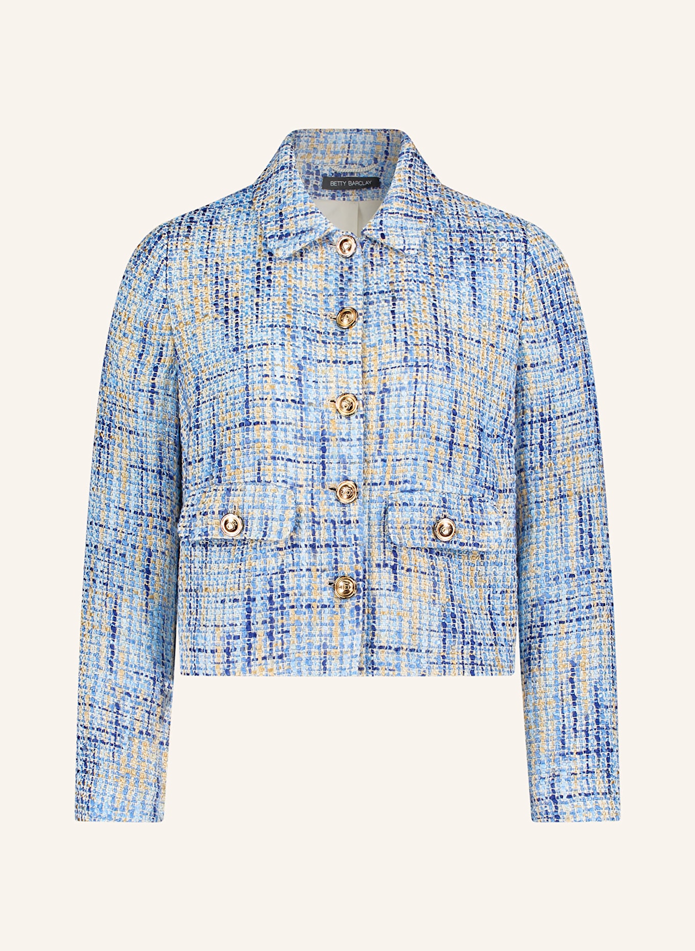 Betty Barclay Tweed blazer: in the last step at check out