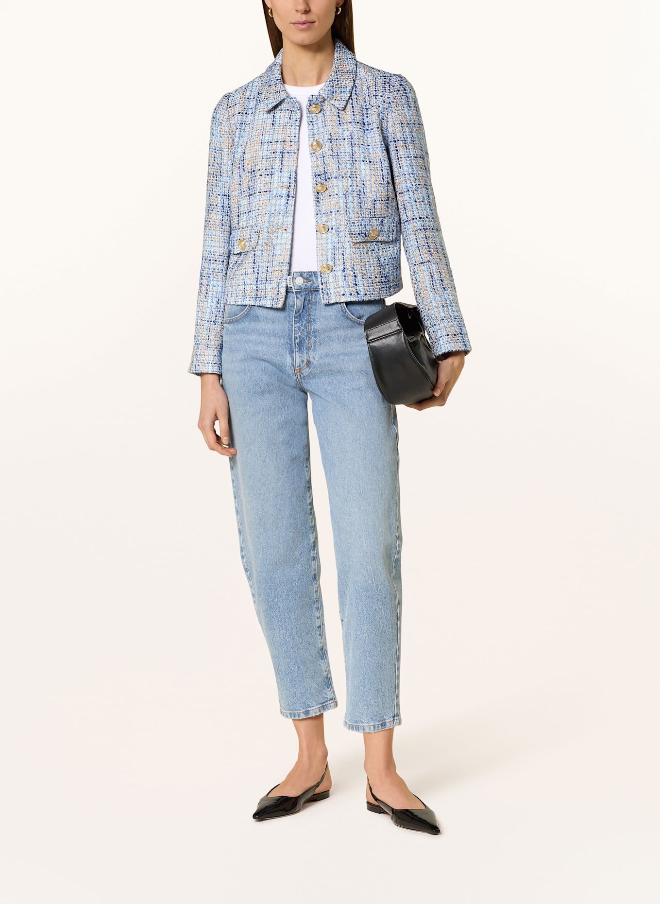 Betty Barclay Tweed blazer: in the last step at check out