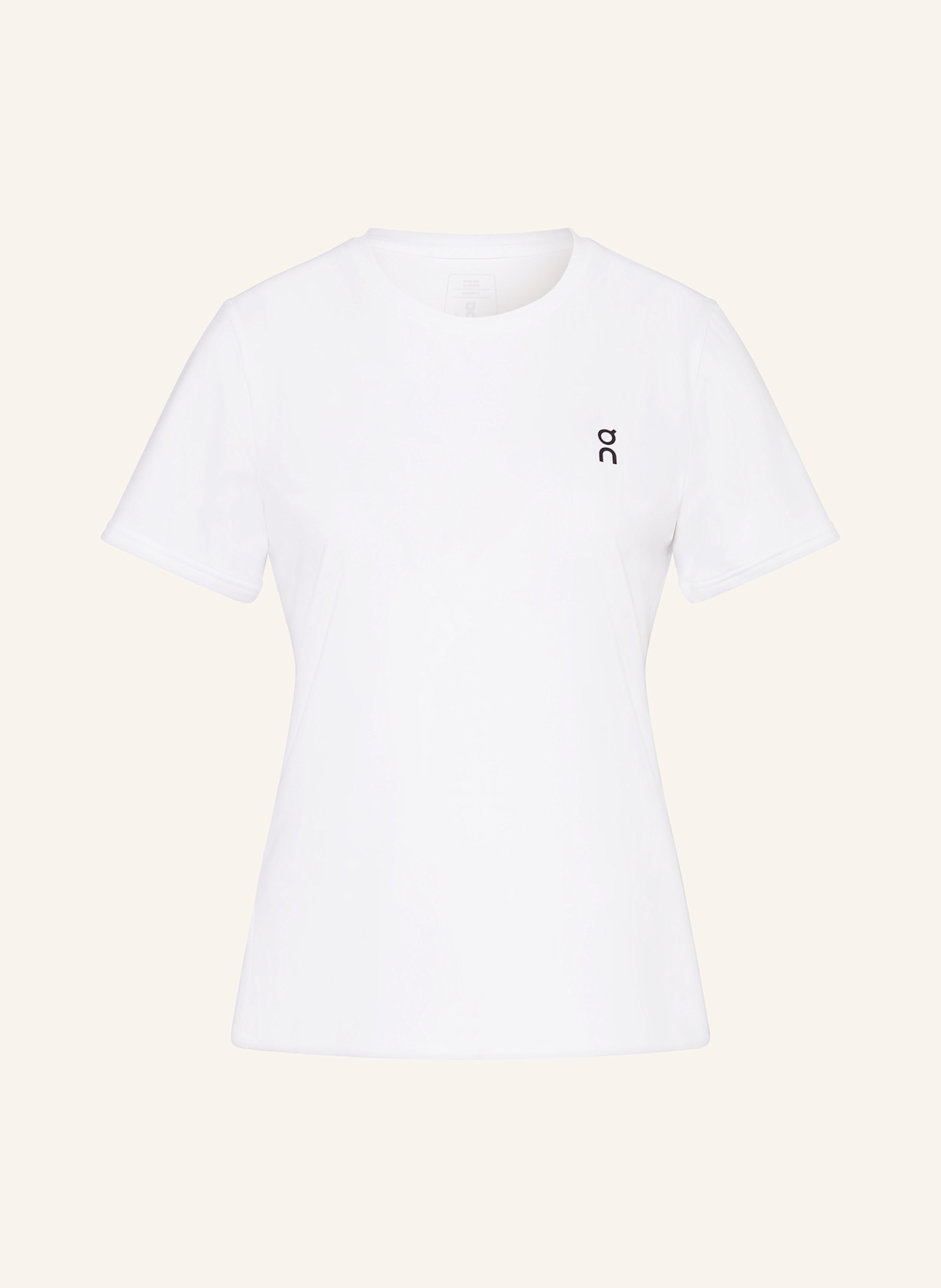 On T-shirt COURT-T: WHITE