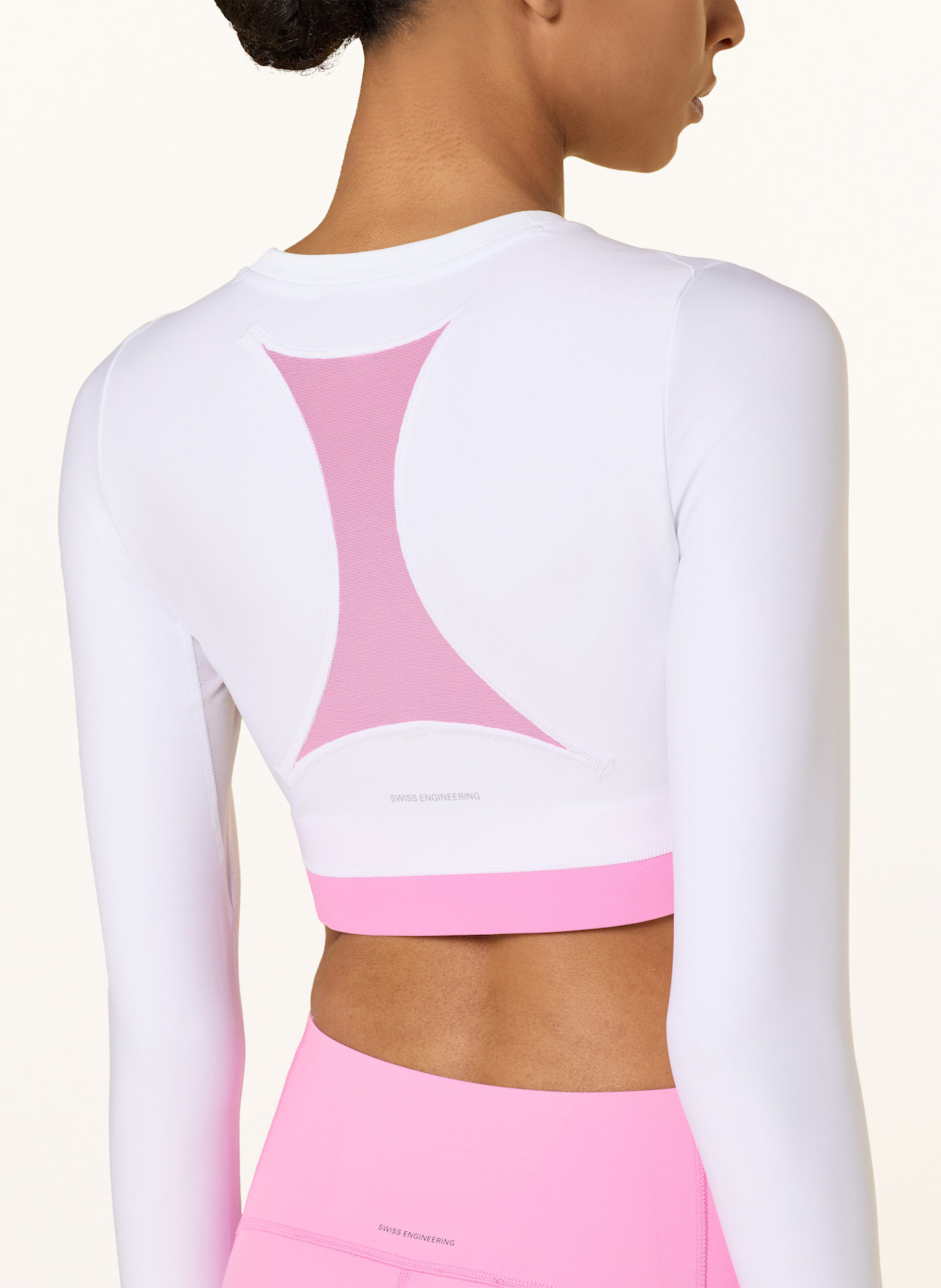 On Krótka koszulka z długim rękawem TRAIN: BIAŁY