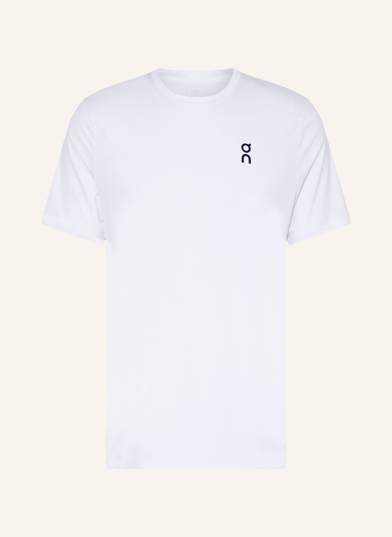 On T-Shirt COURT-T: WEISS