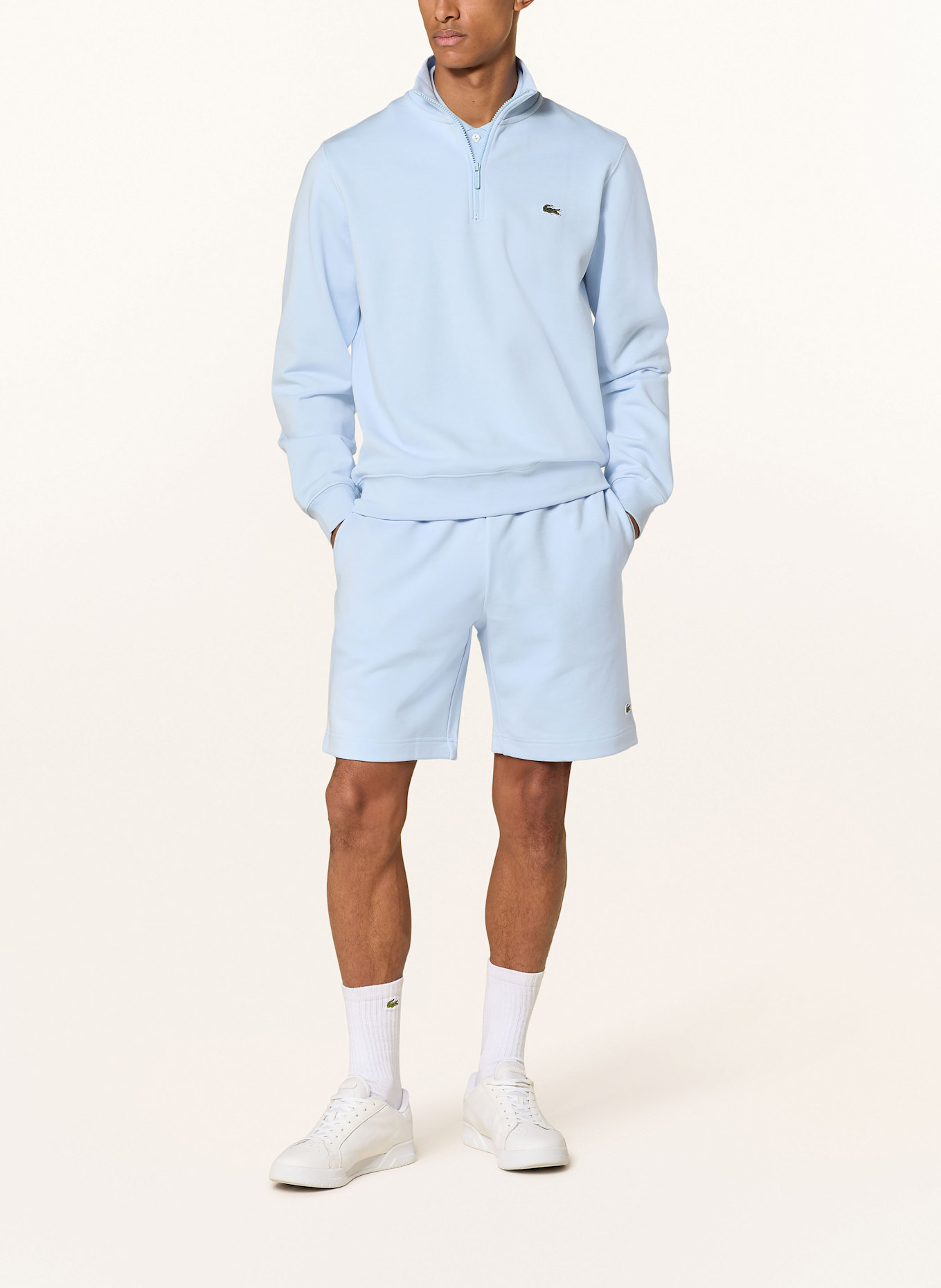 LACOSTE Sweattroyer: HELLBLAU