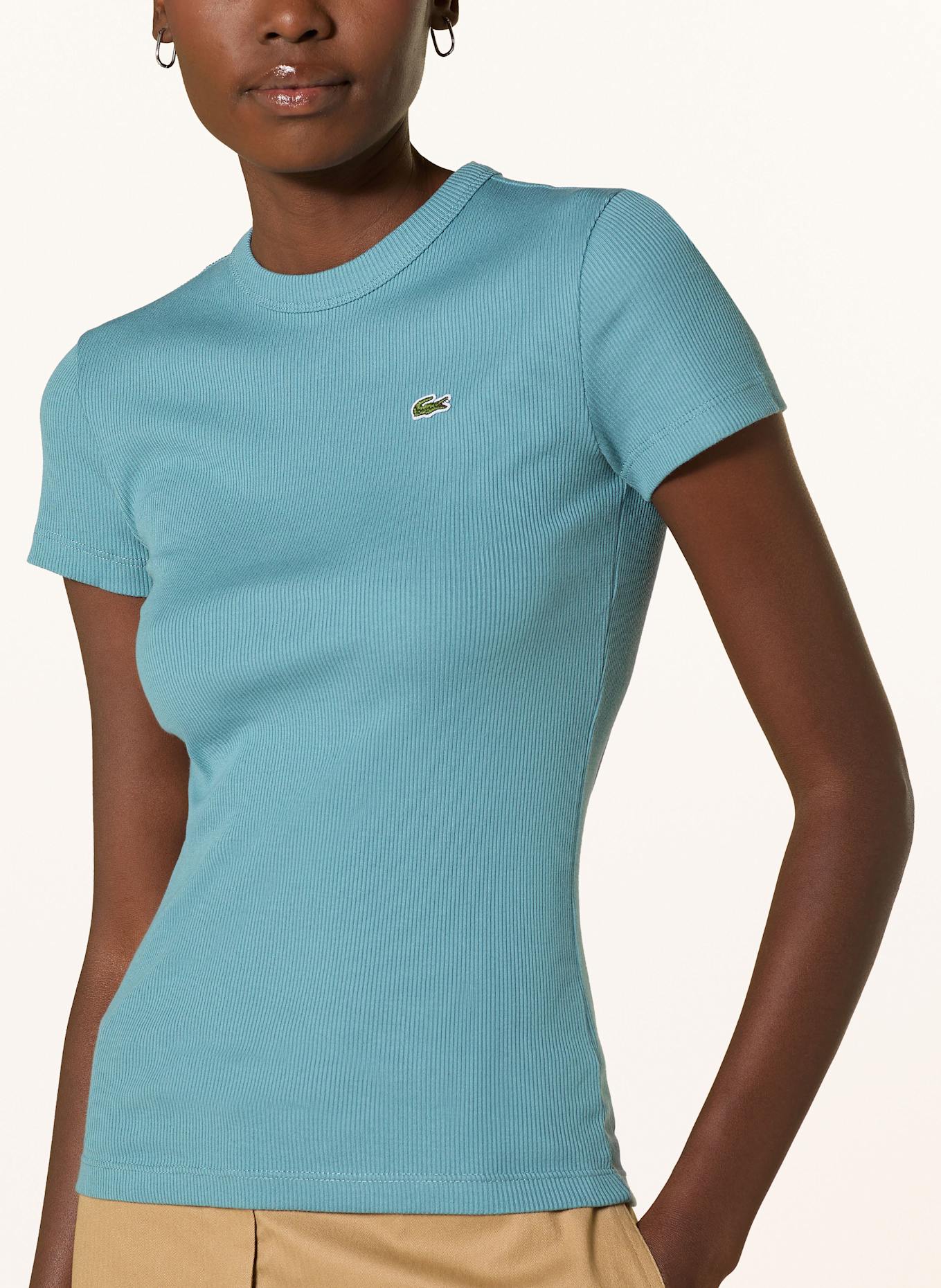 LACOSTE T-Shirt: BLAU