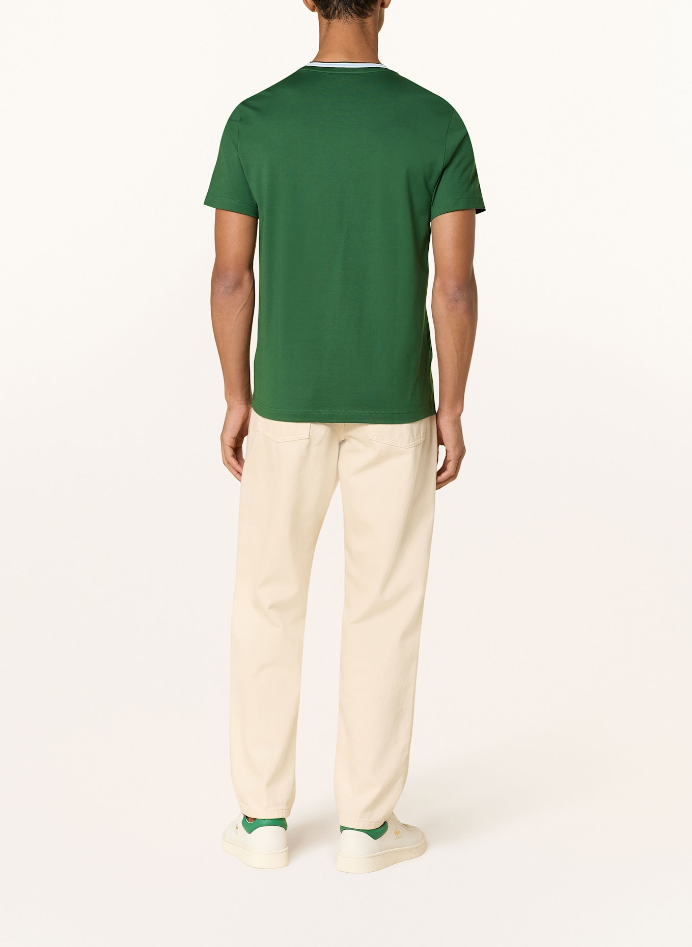 LACOSTE T-Shirt: GRÜN