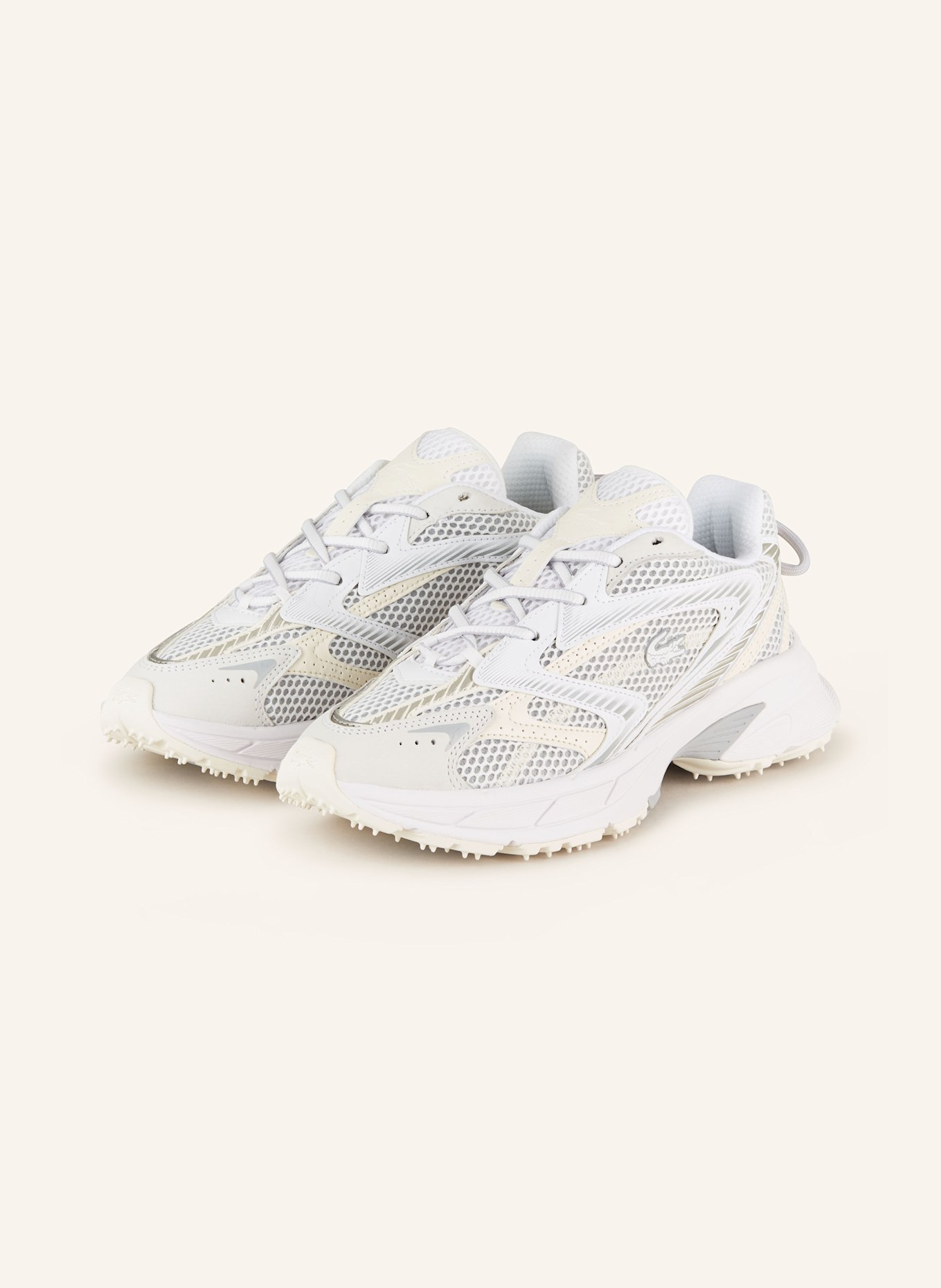 LACOSTE Sneaker L003 NEO SHOT: WEISS/ ECRU