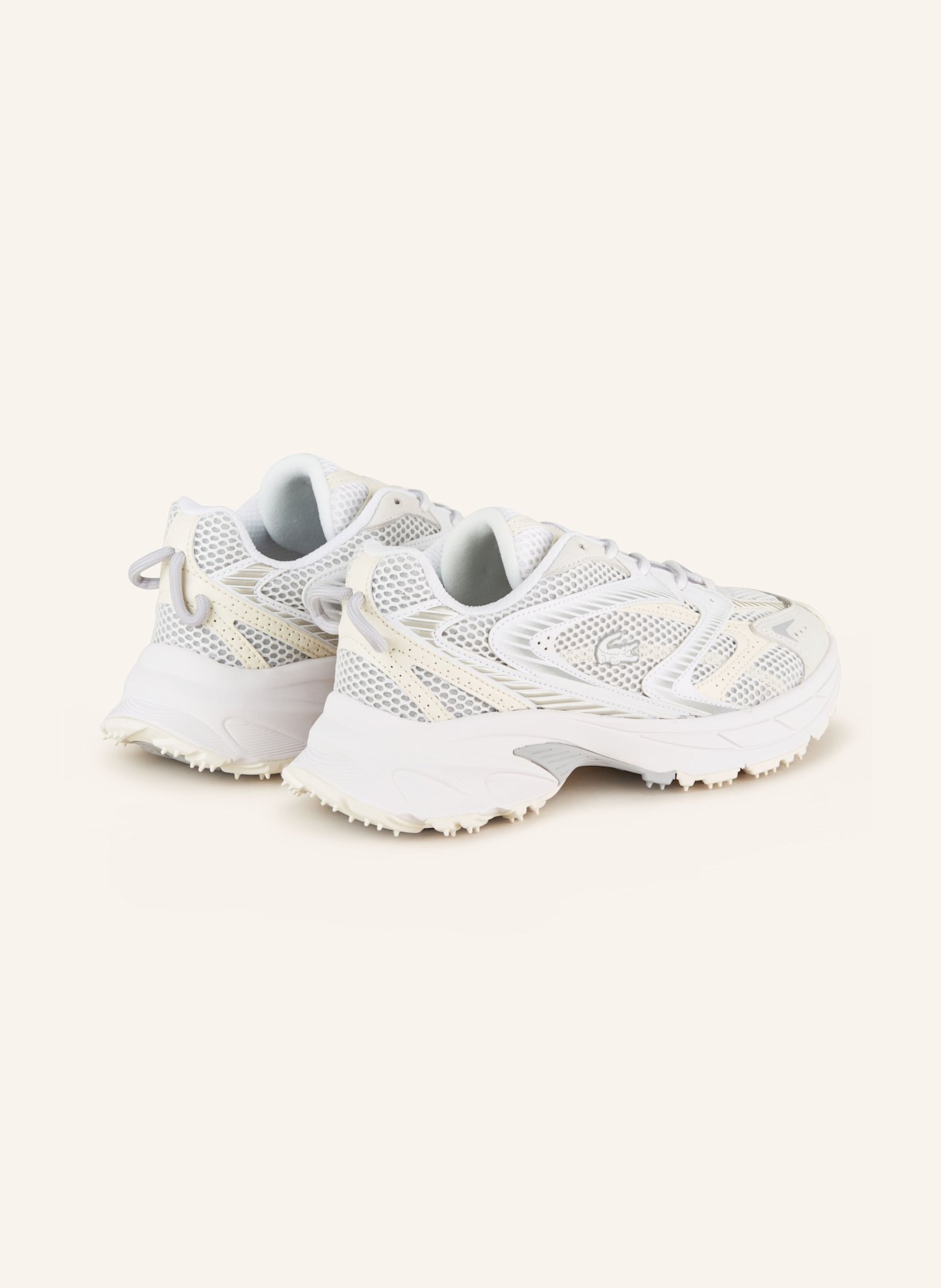 LACOSTE Sneaker L003 NEO SHOT: WEISS/ ECRU
