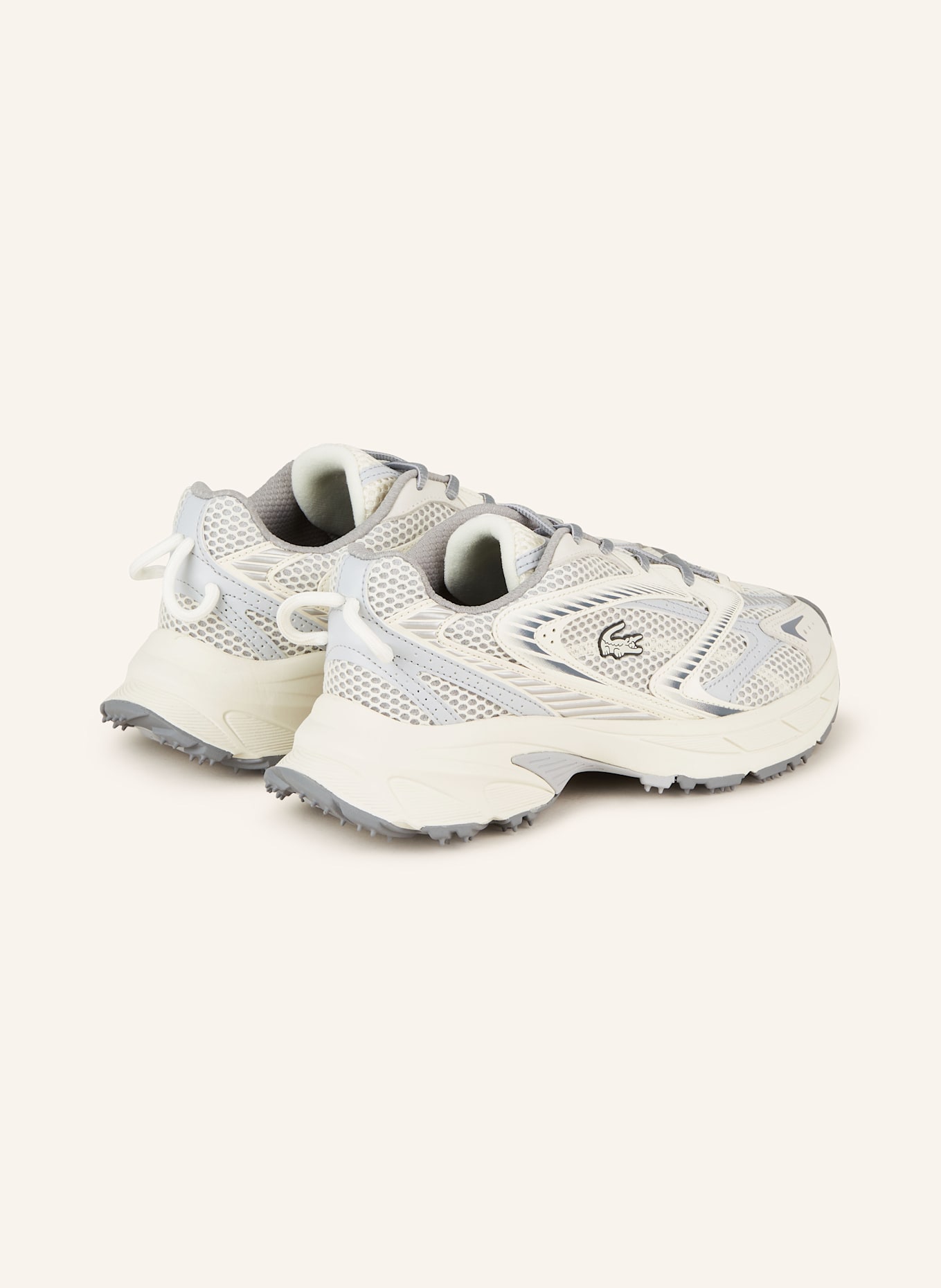 LACOSTE Sneakersy L003 NEO SHOT: BÍLÁ/ ŠEDÁ