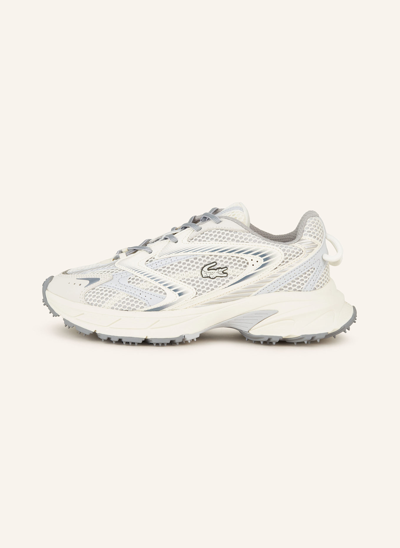 LACOSTE Sneakersy L003 NEO SHOT: BÍLÁ/ ŠEDÁ