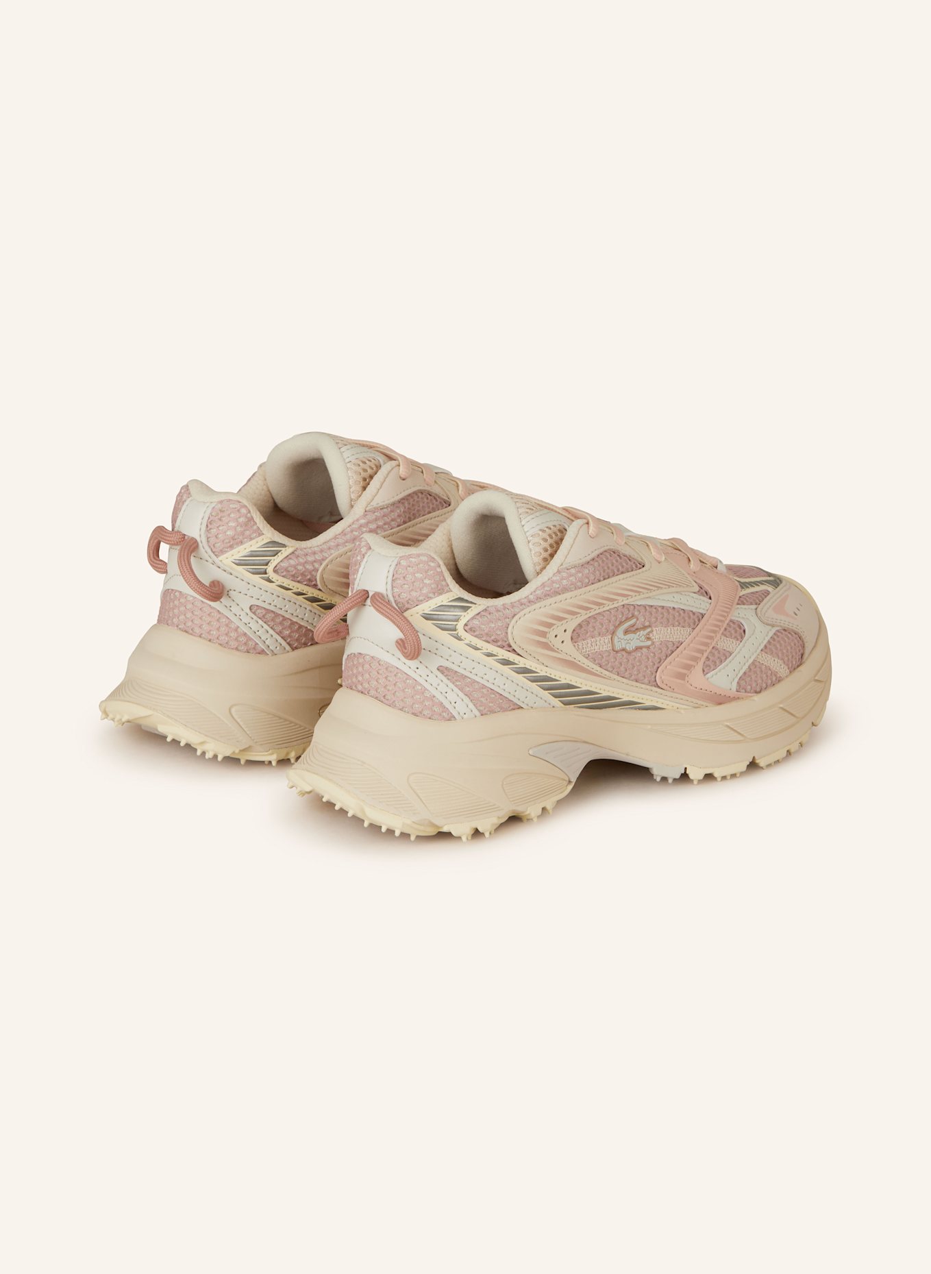 LACOSTE Sneaker L003 NEO SHOT: ECRU/ HELLROSA