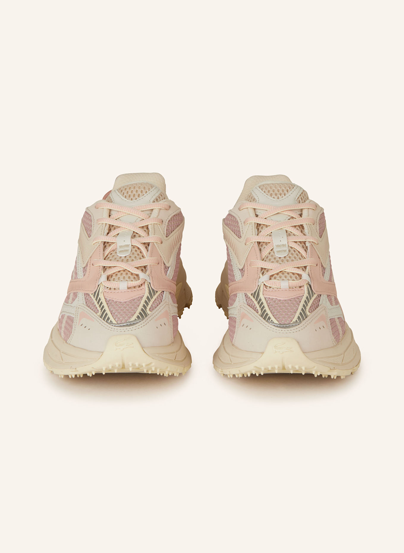 LACOSTE Sneaker L003 NEO SHOT: ECRU/ HELLROSA